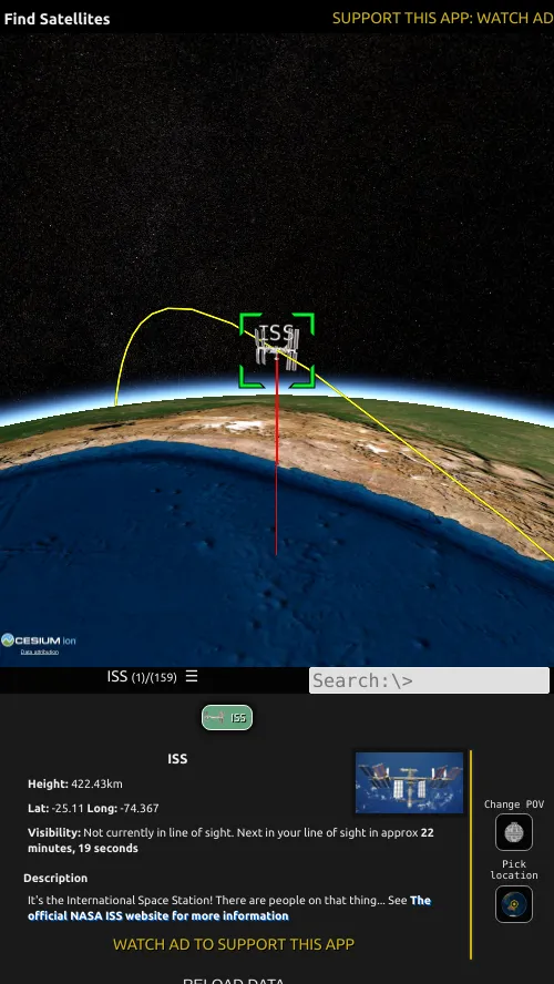 Find Satellites | Indus Appstore | Screenshot