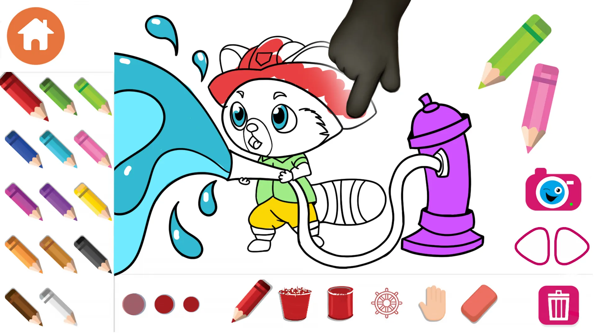 Coloring for kids with Rocky | Indus Appstore | Screenshot