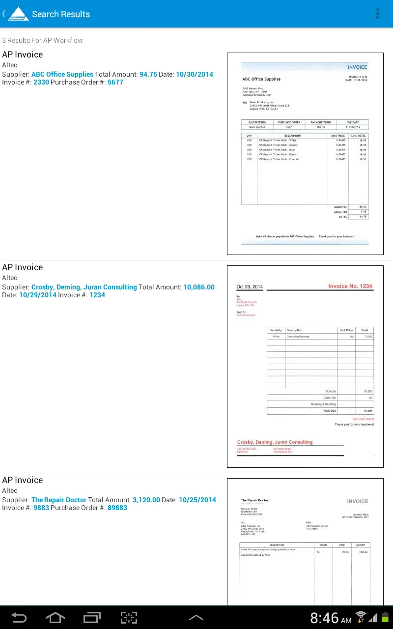 DocLink Mobile | Indus Appstore | Screenshot