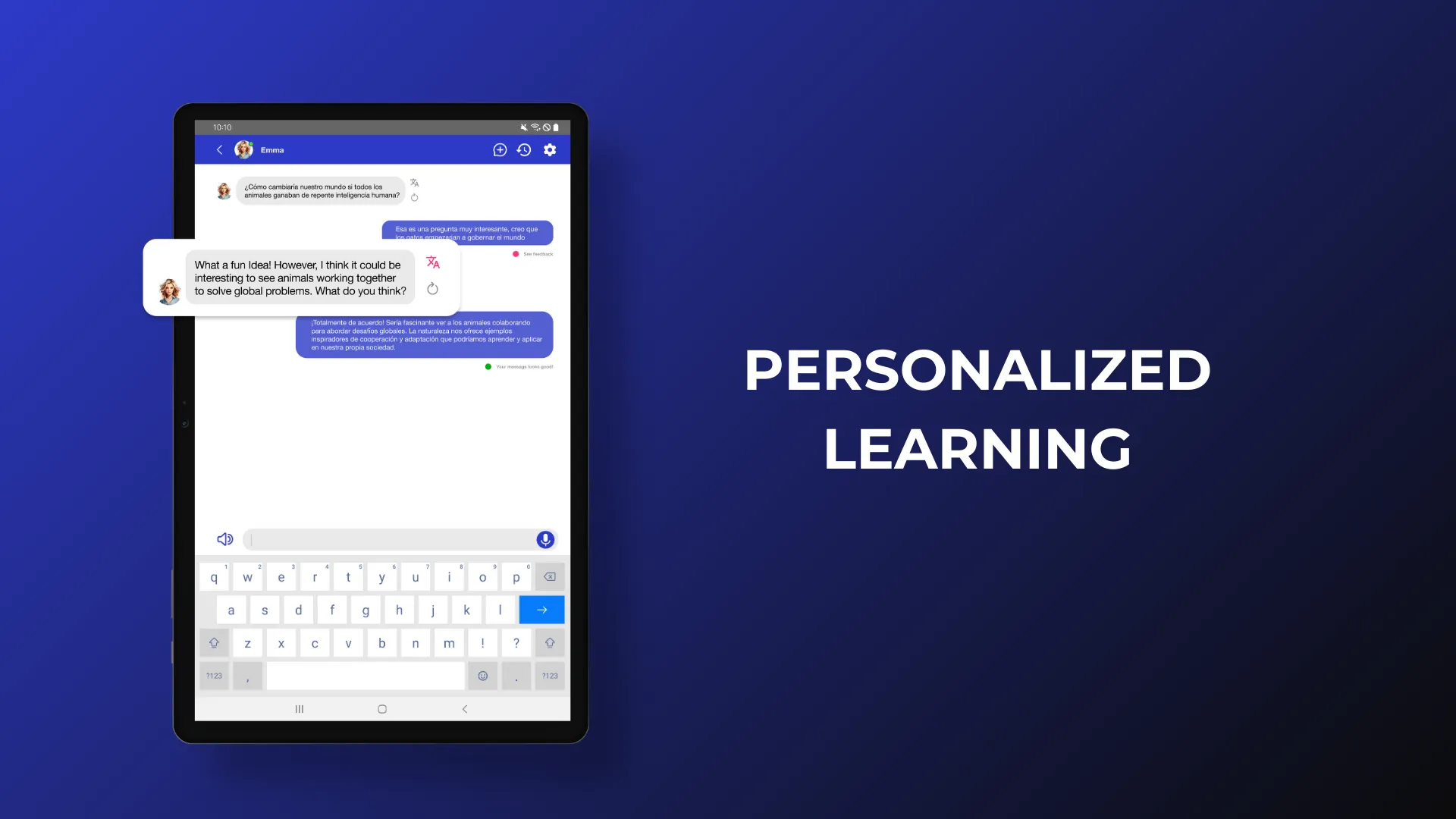 Talkpal - AI Language Learning | Indus Appstore | Screenshot