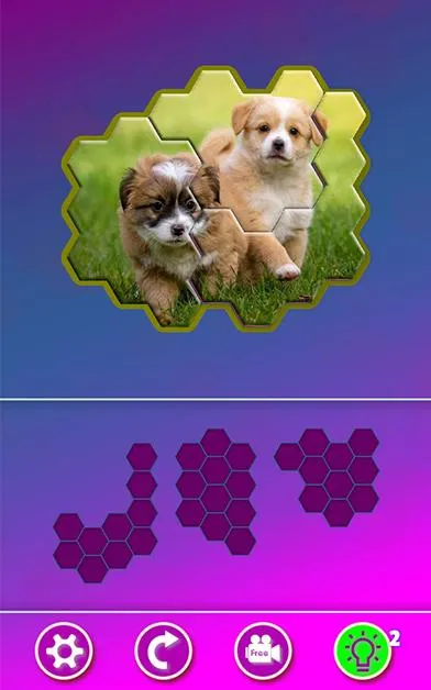 Dogs Jigsaw! - Hexa Puzzle | Indus Appstore | Screenshot