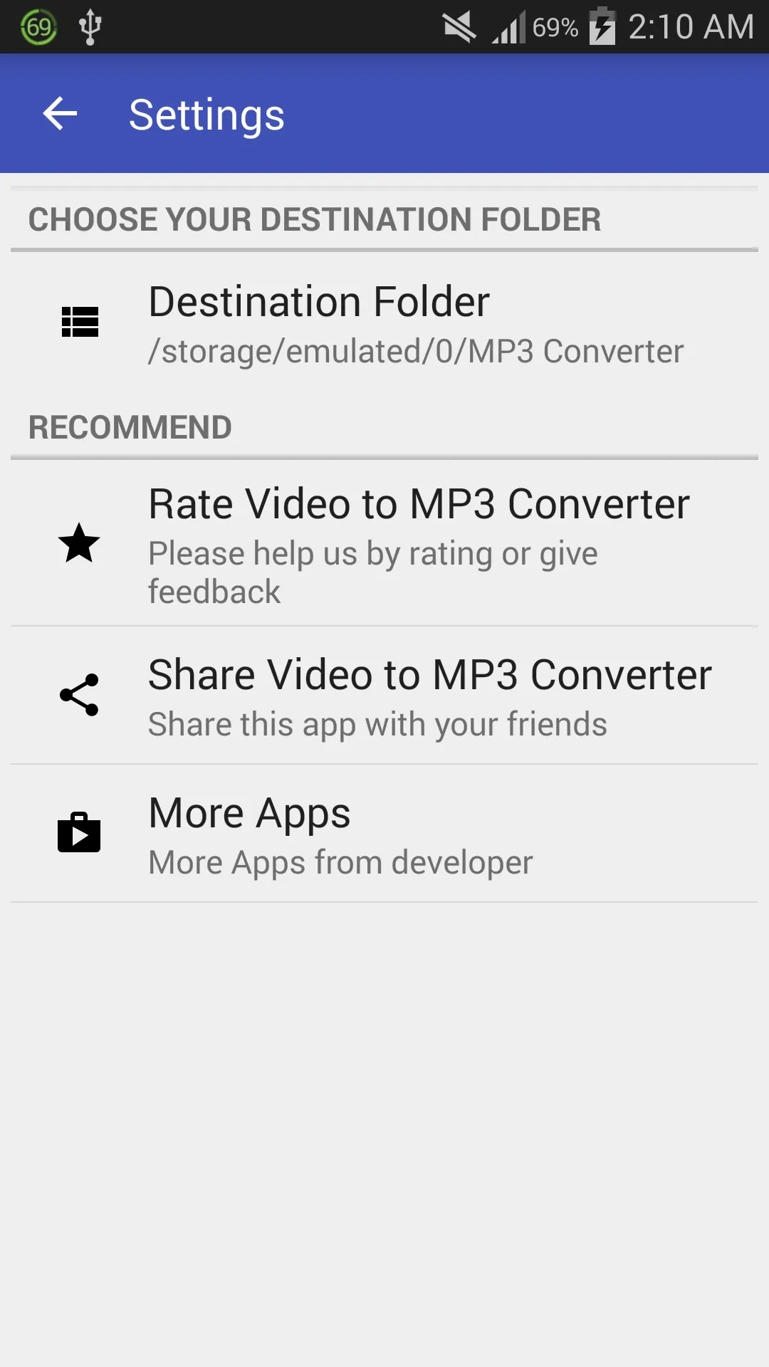 Video to MP3 Converter | Indus Appstore | Screenshot