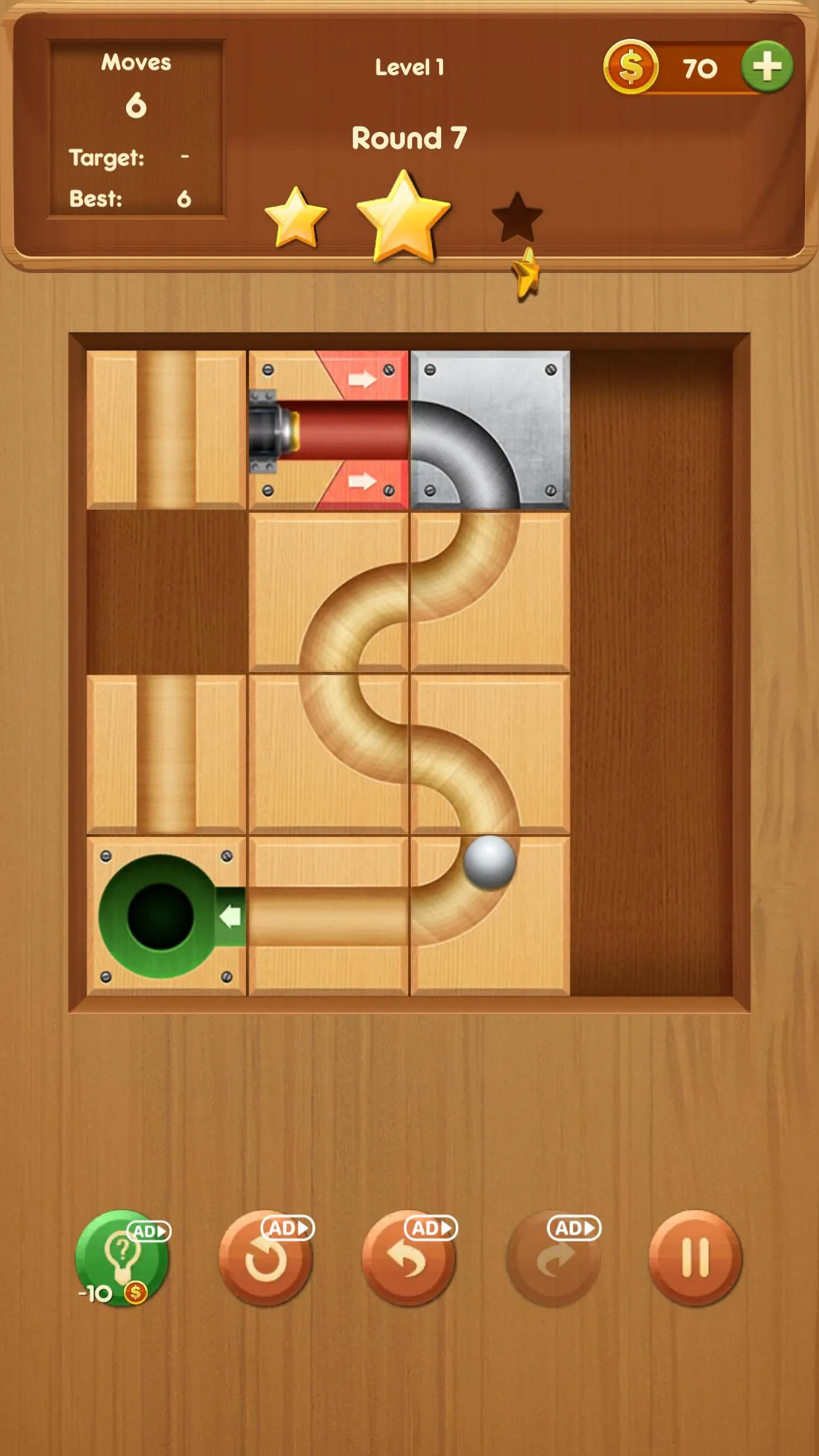 Free The Ball: Slide Puzzle | Indus Appstore | Screenshot