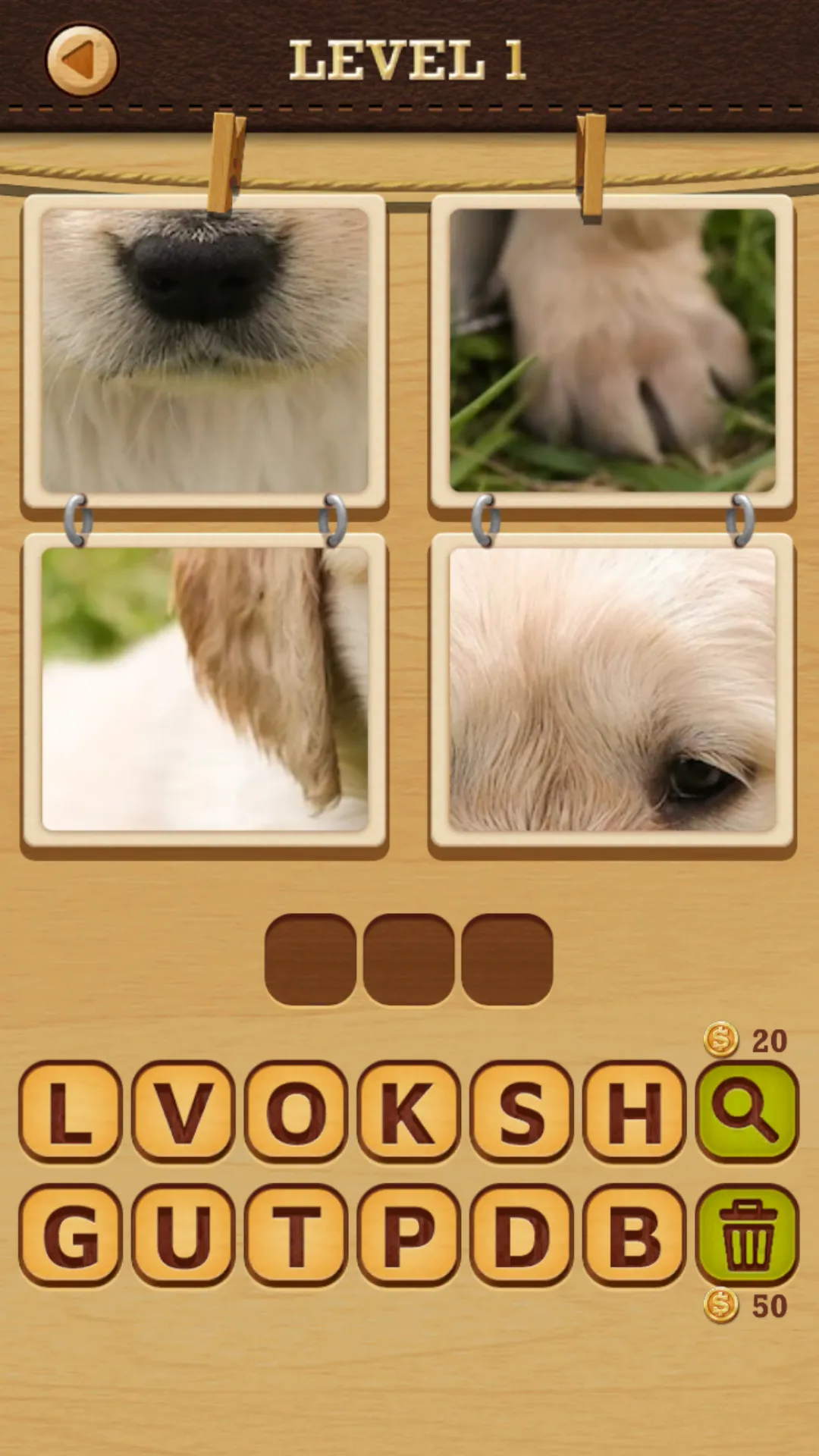 4 Pics Puzzle: Guess 1 Word | Indus Appstore | Screenshot