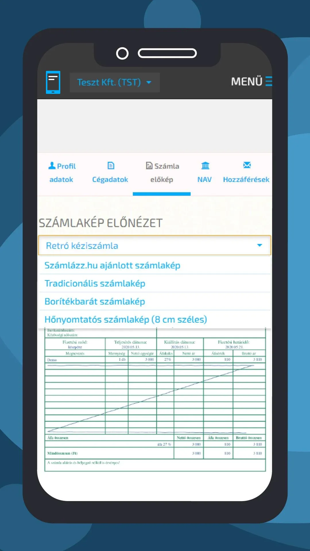 Szamlazz.hu - Invoicing App | Indus Appstore | Screenshot