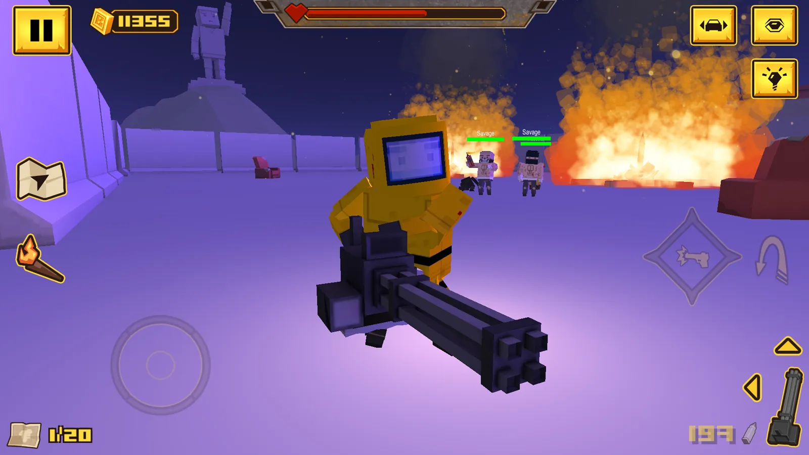 BLOCKAPOLYPSE™: Zombie Shooter | Indus Appstore | Screenshot