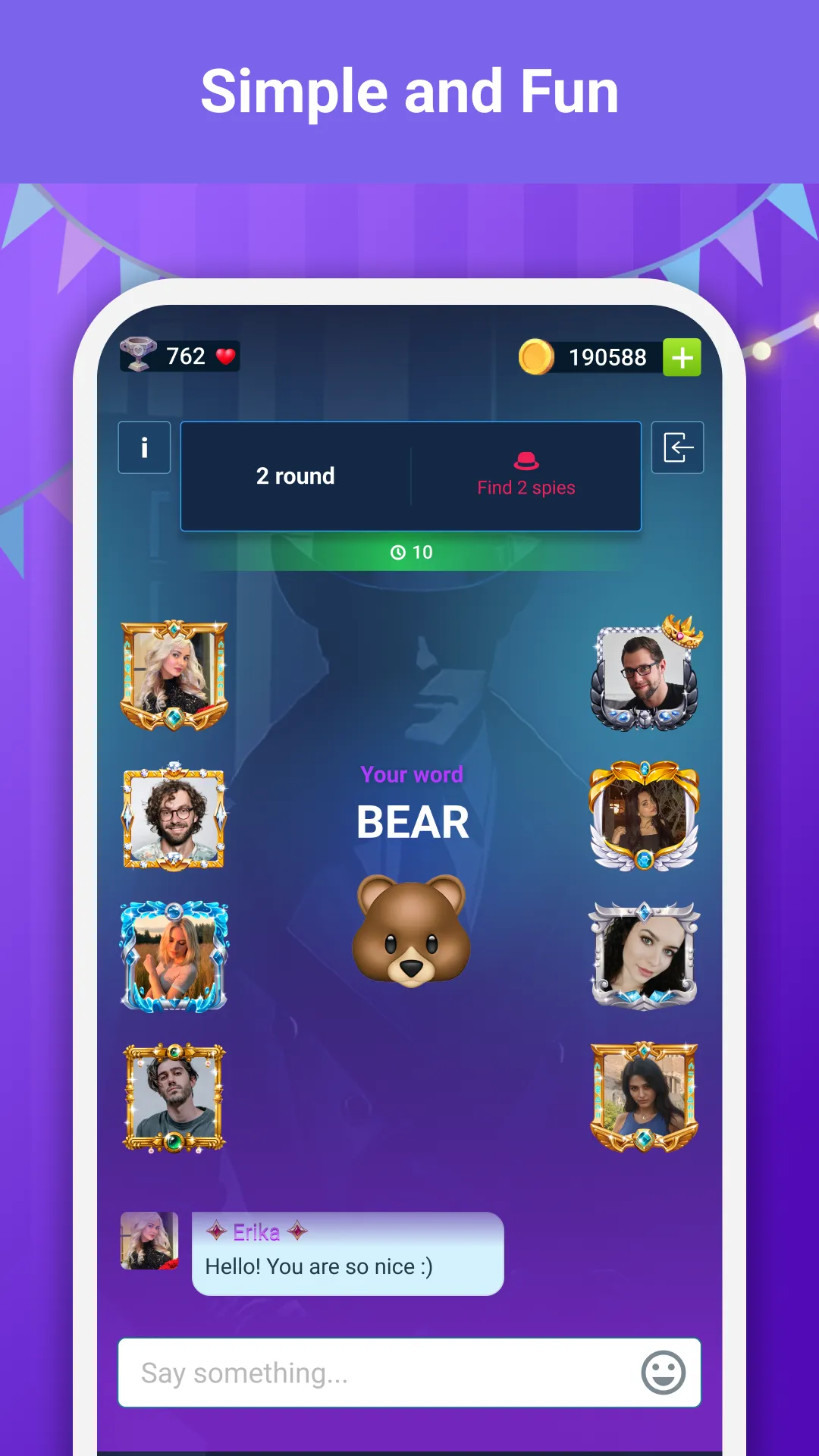 uNexo: Spy. Party Dating Game | Indus Appstore | Screenshot