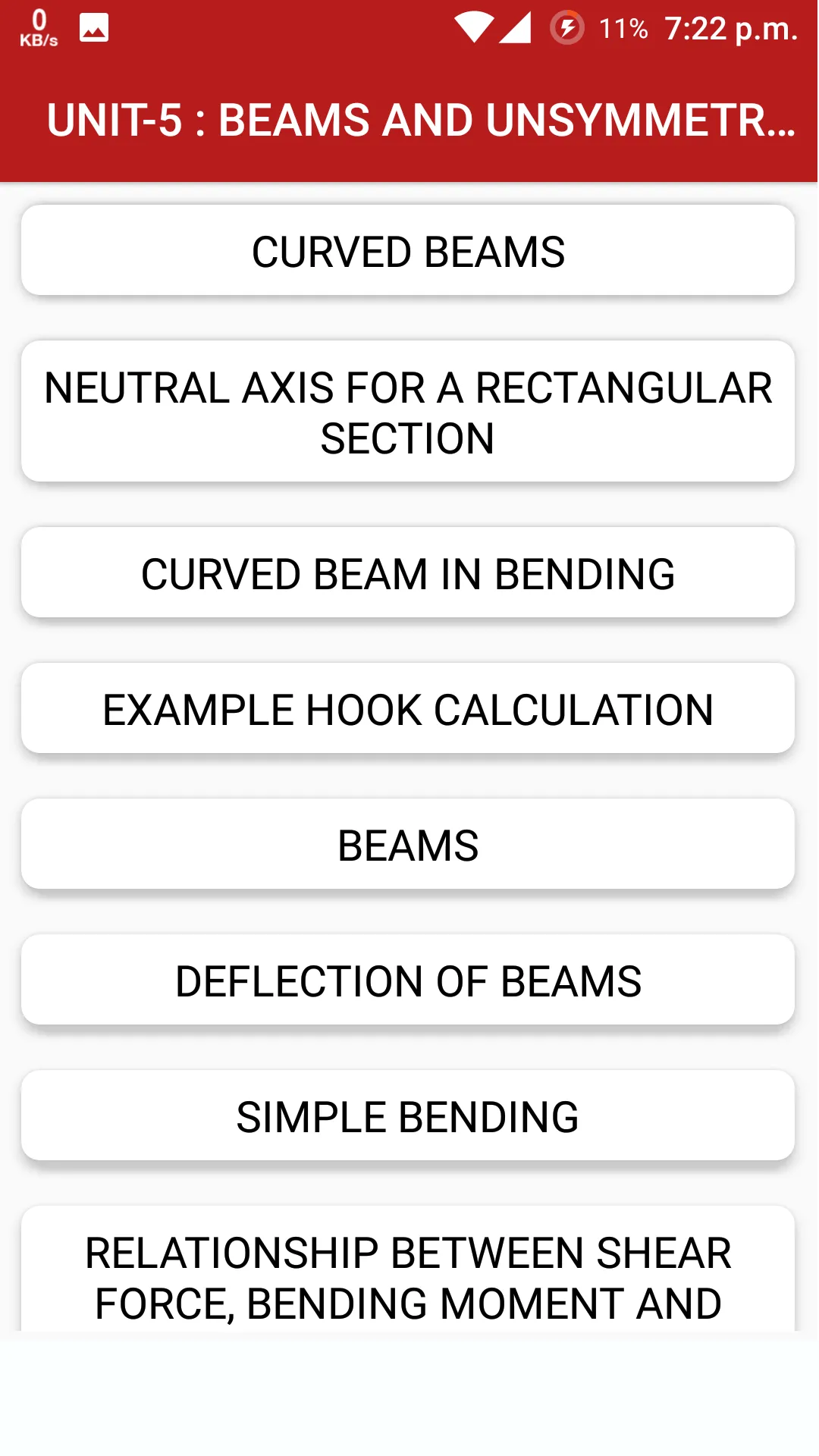 Strength of Materials - SOM | Indus Appstore | Screenshot