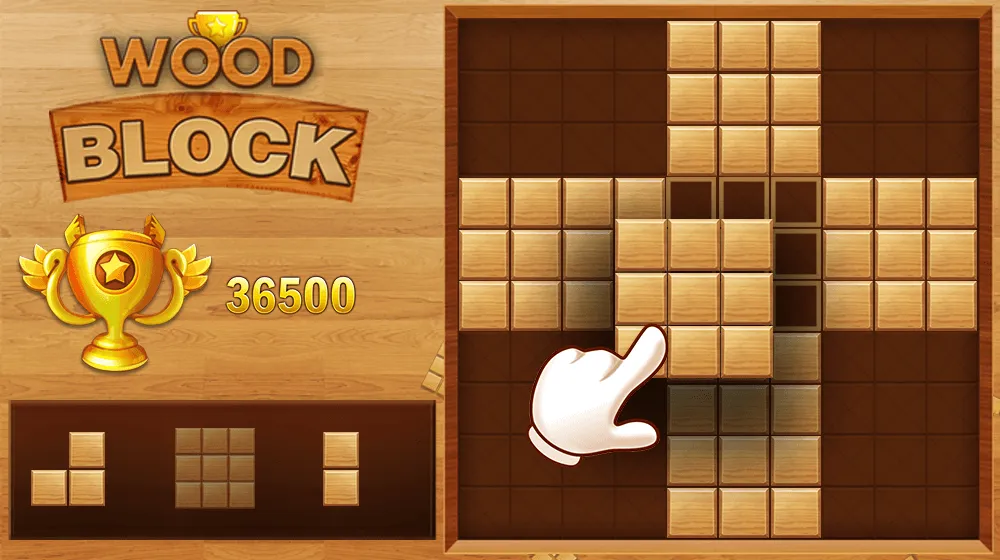 Wood Block Puzzle | Indus Appstore | Screenshot