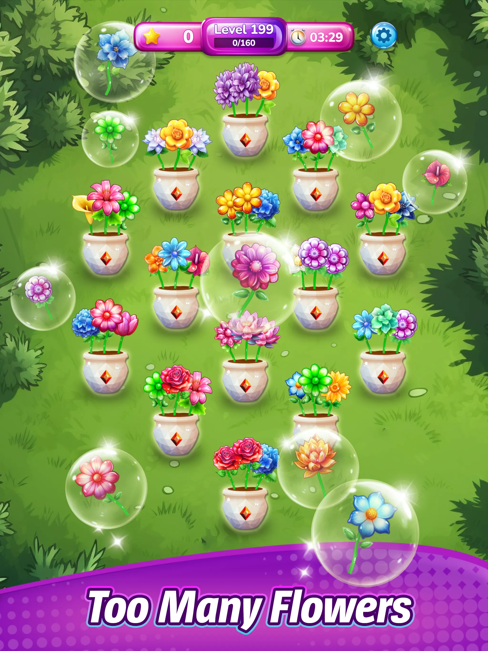 Sort Flower Match Game | Indus Appstore | Screenshot