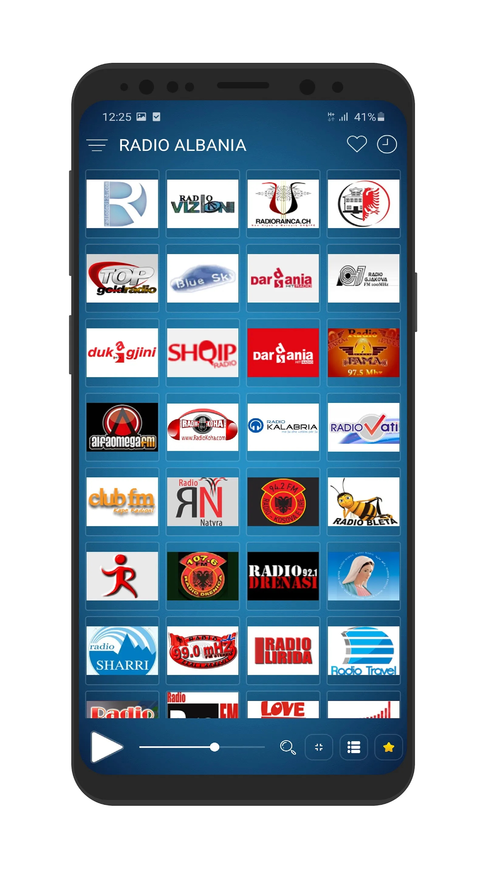 Albanian Radio Stations | Indus Appstore | Screenshot