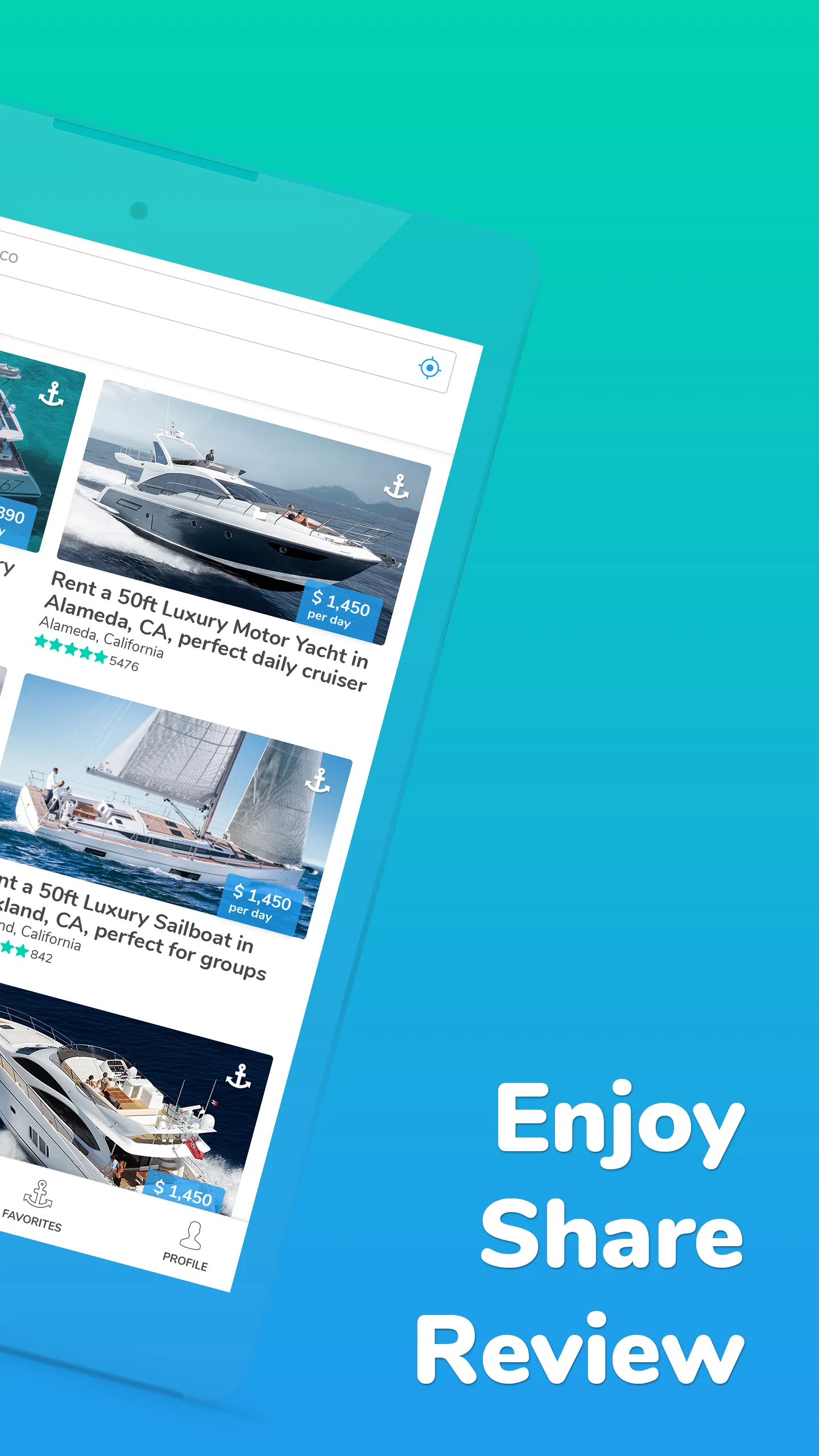 sail.me: Boat & Yacht rentals | Indus Appstore | Screenshot