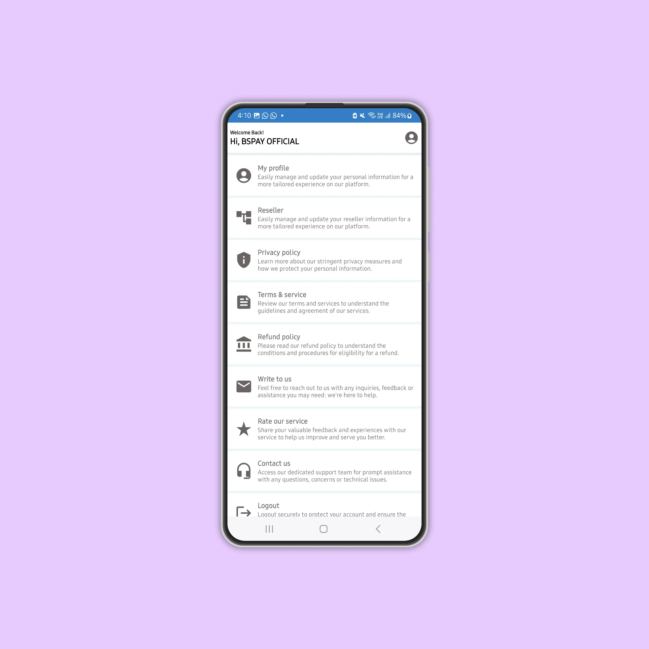 BSPay - Recharge & Bill Pay | Indus Appstore | Screenshot