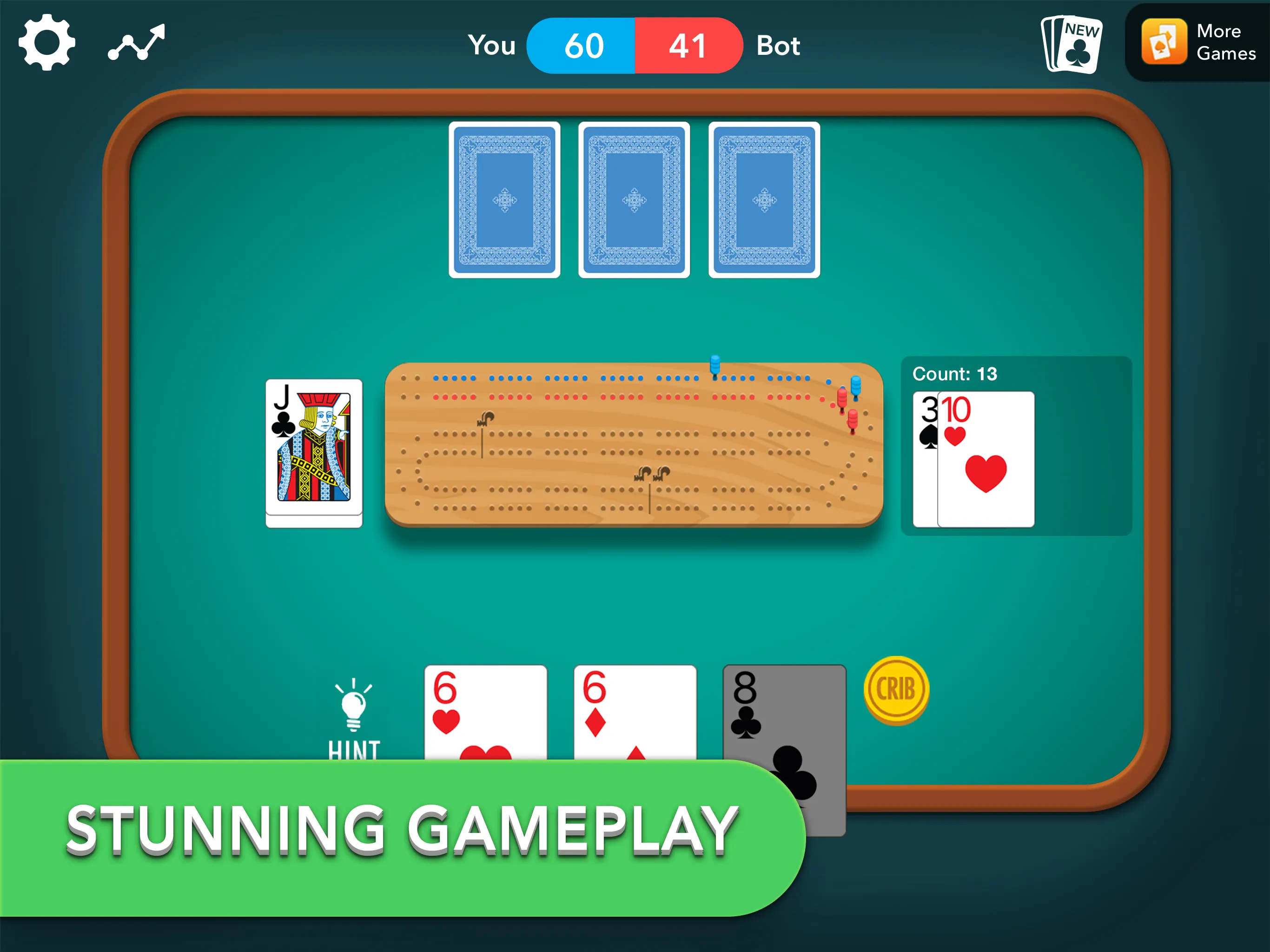 Cribbage * | Indus Appstore | Screenshot