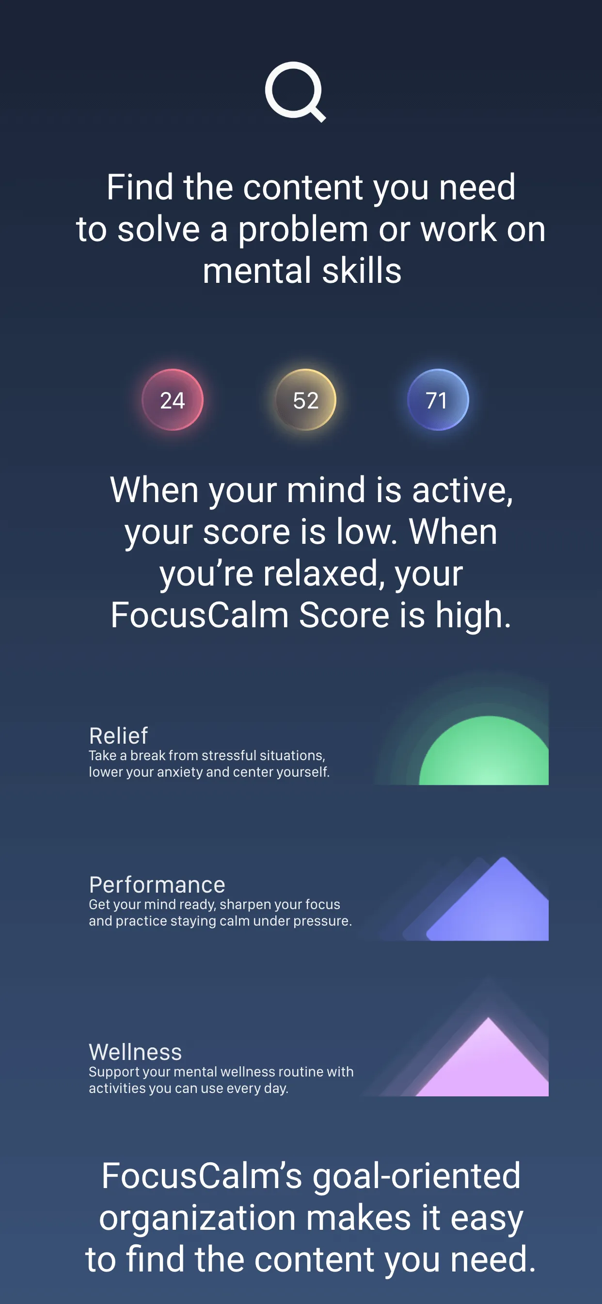 FocusCalm Brain Training | Indus Appstore | Screenshot