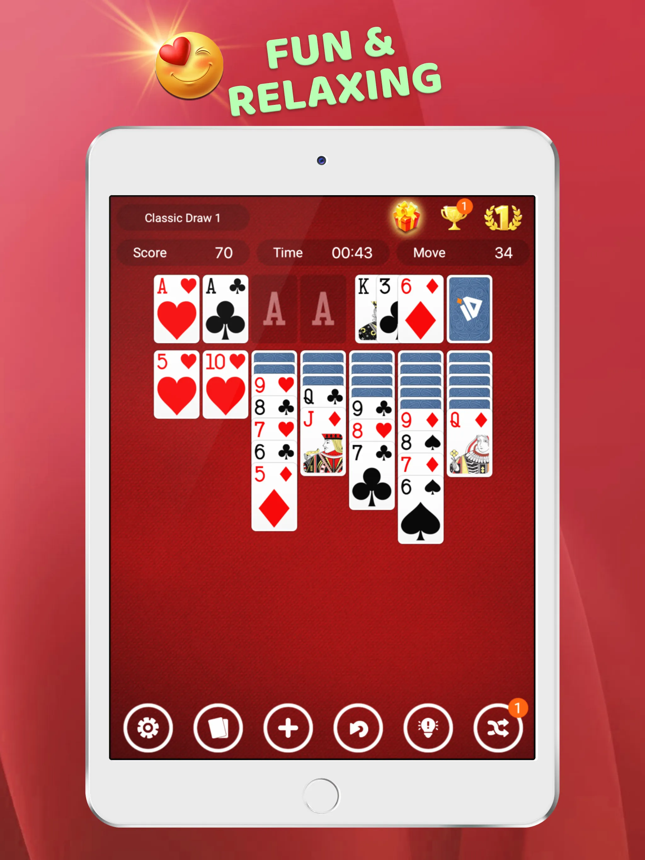 Solitaire Classic Evolution | Indus Appstore | Screenshot