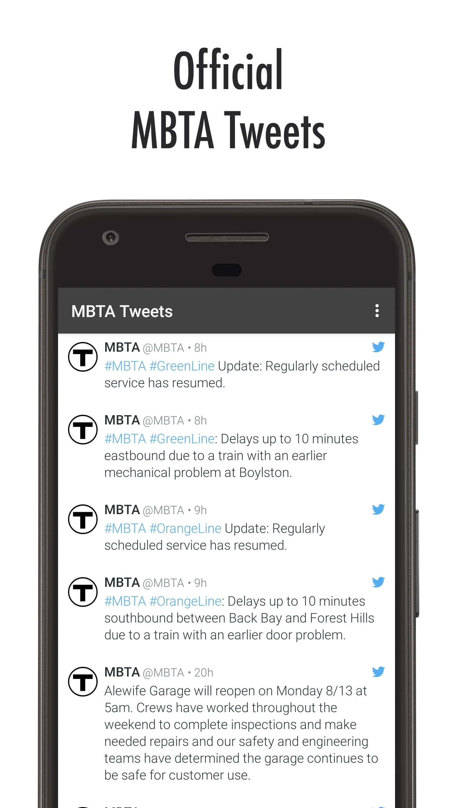 MBTA Tracker | Indus Appstore | Screenshot