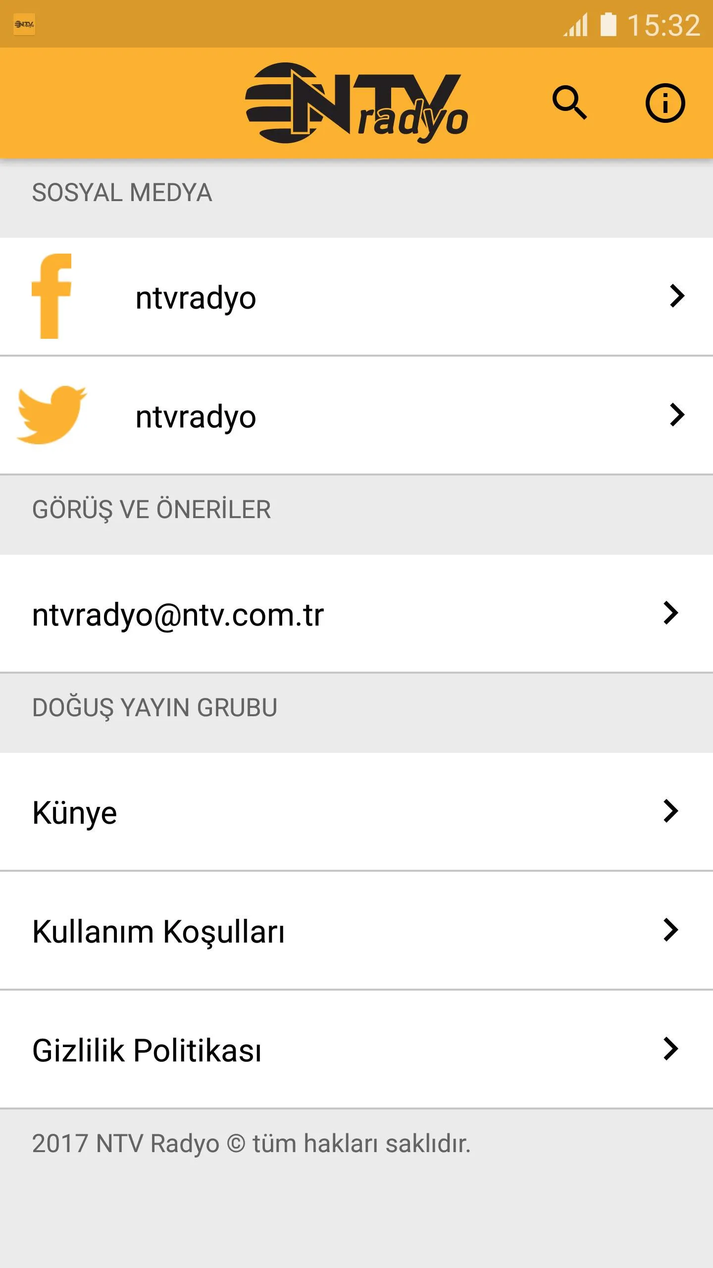 NTV Radyo | Indus Appstore | Screenshot