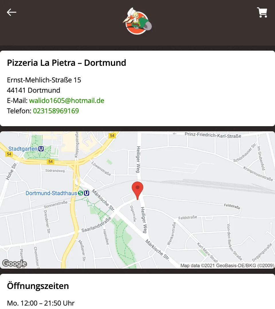 Pizzeria La Pietra Dortmund | Indus Appstore | Screenshot