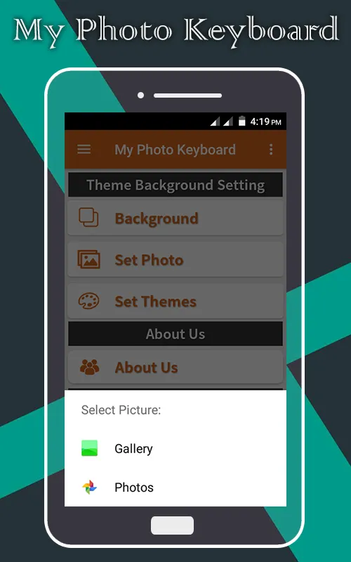 My Photo Keyboard | Indus Appstore | Screenshot