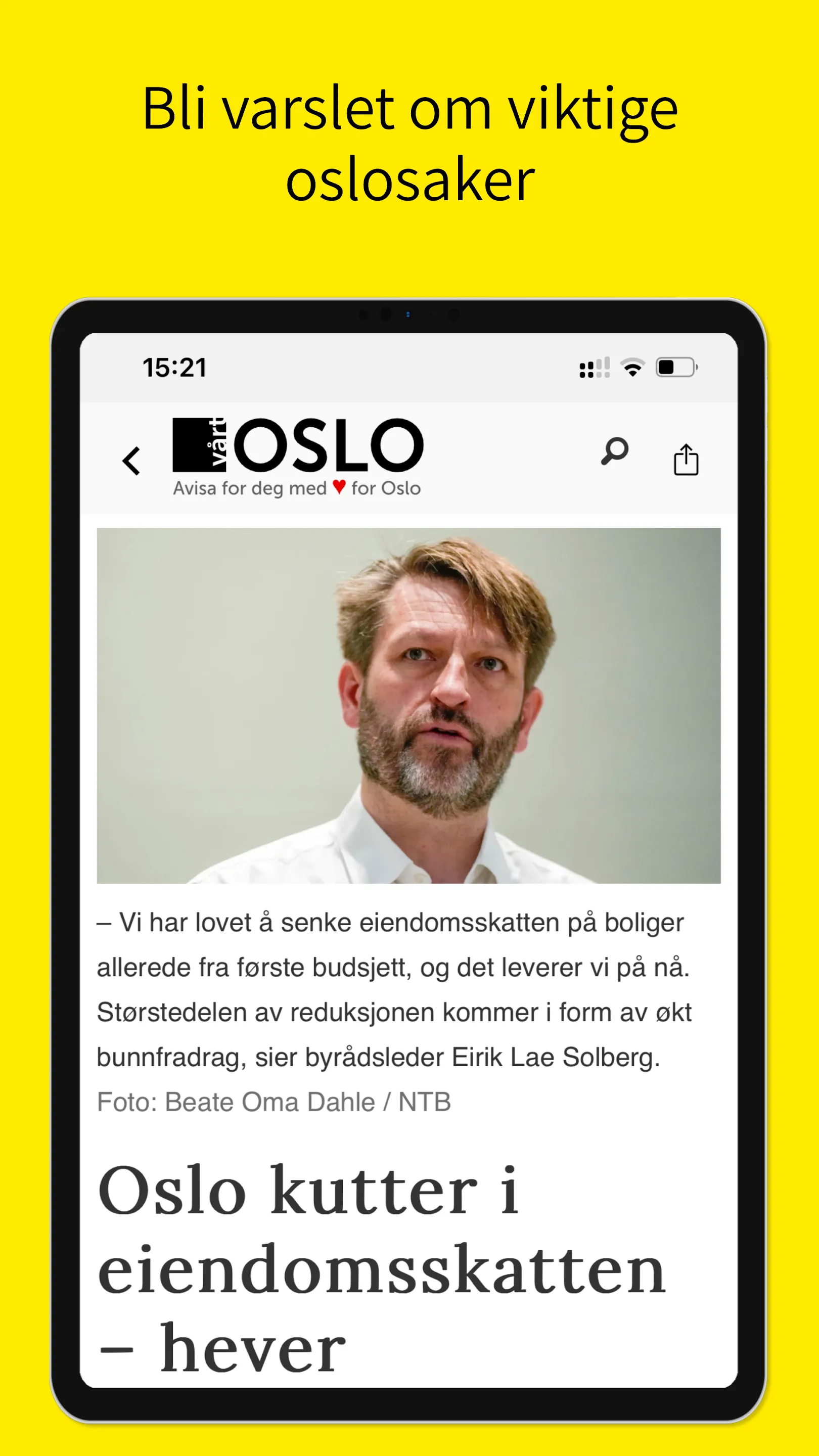 VårtOslo | Indus Appstore | Screenshot