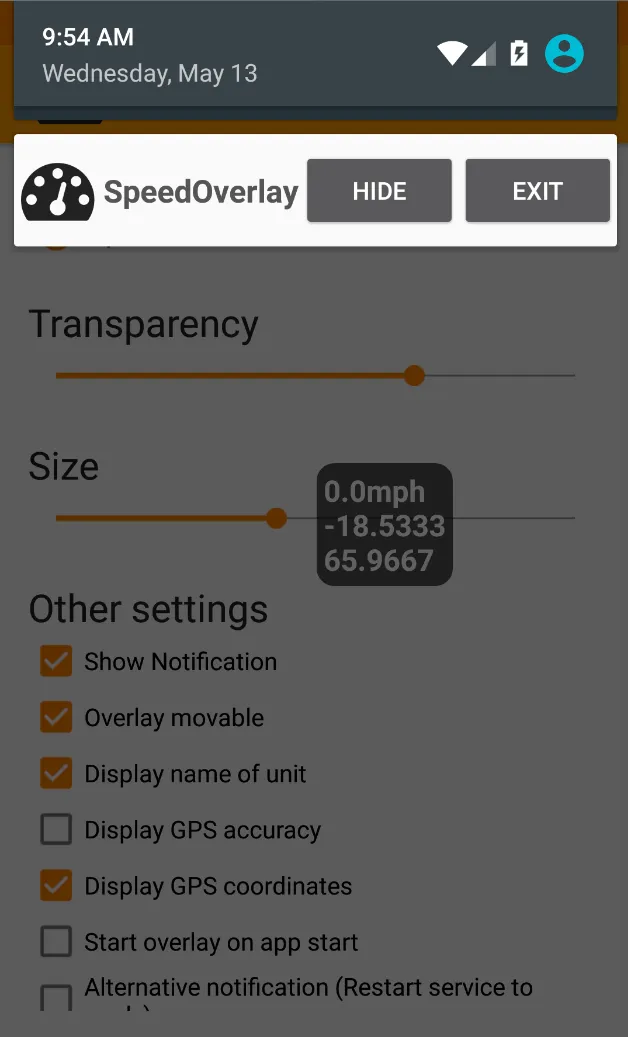 Speed Overlay | Indus Appstore | Screenshot