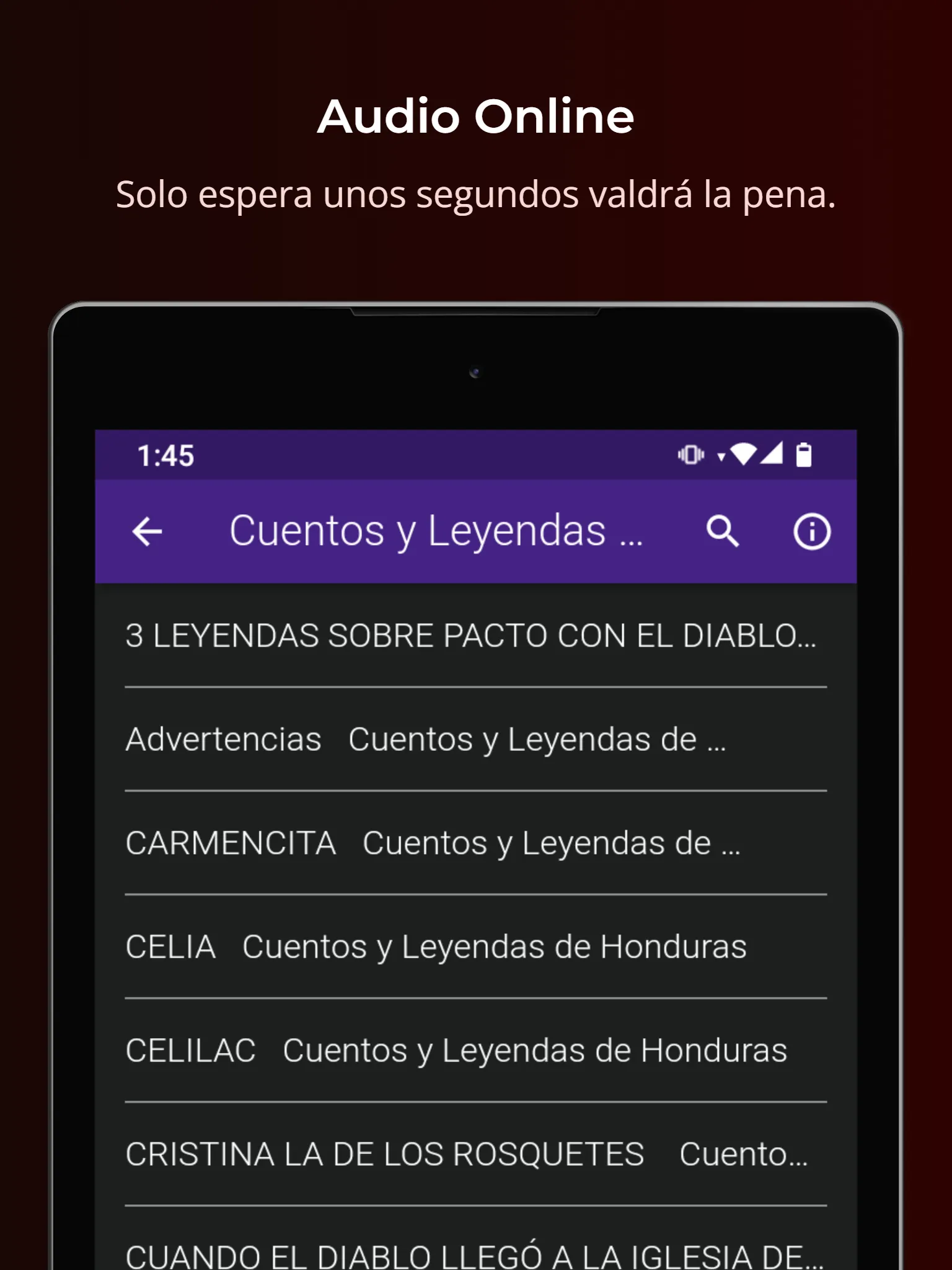 Cuentos y Leyendas de Honduras | Indus Appstore | Screenshot