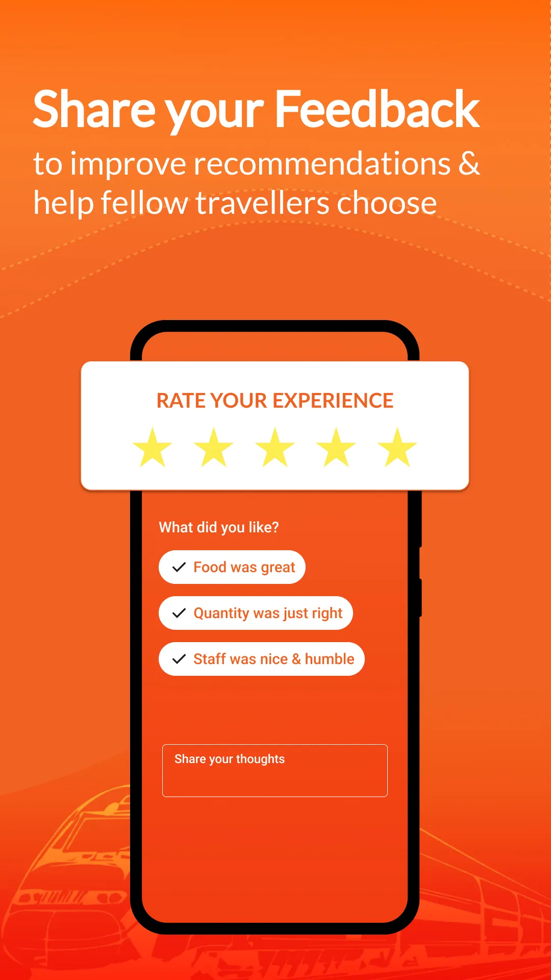 IRCTC eCatering Food on Track | Indus Appstore | Screenshot
