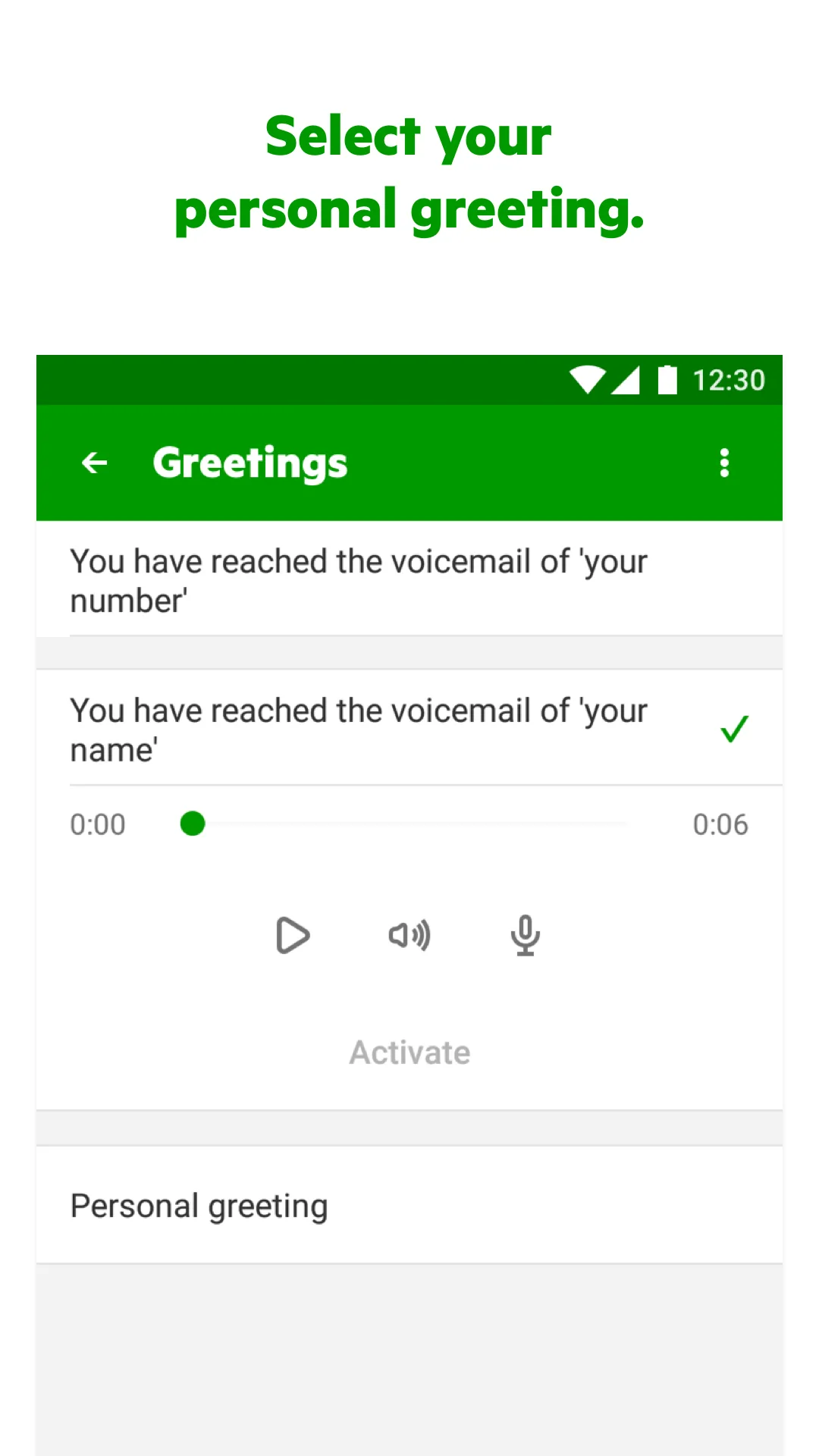 KPN VoiceMail | Indus Appstore | Screenshot