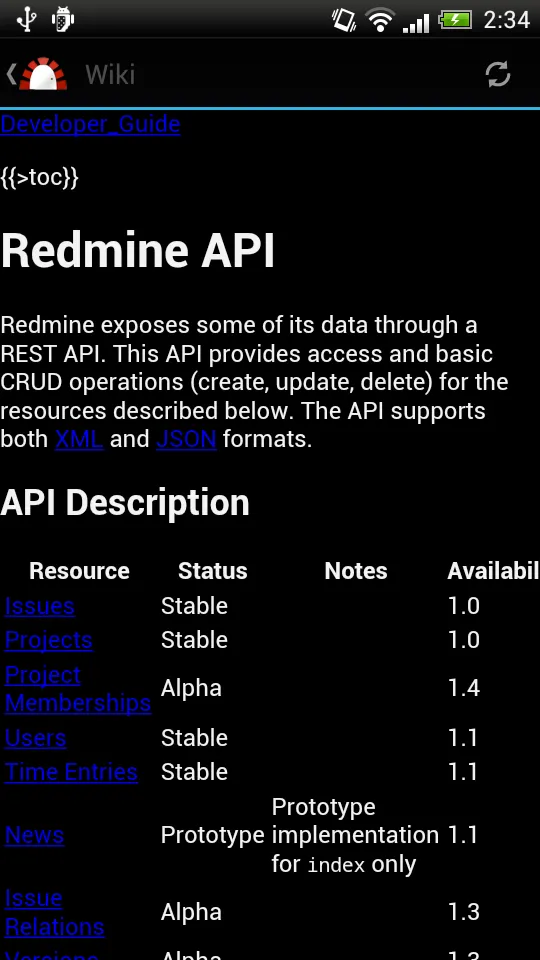 OpenRedmine | Indus Appstore | Screenshot