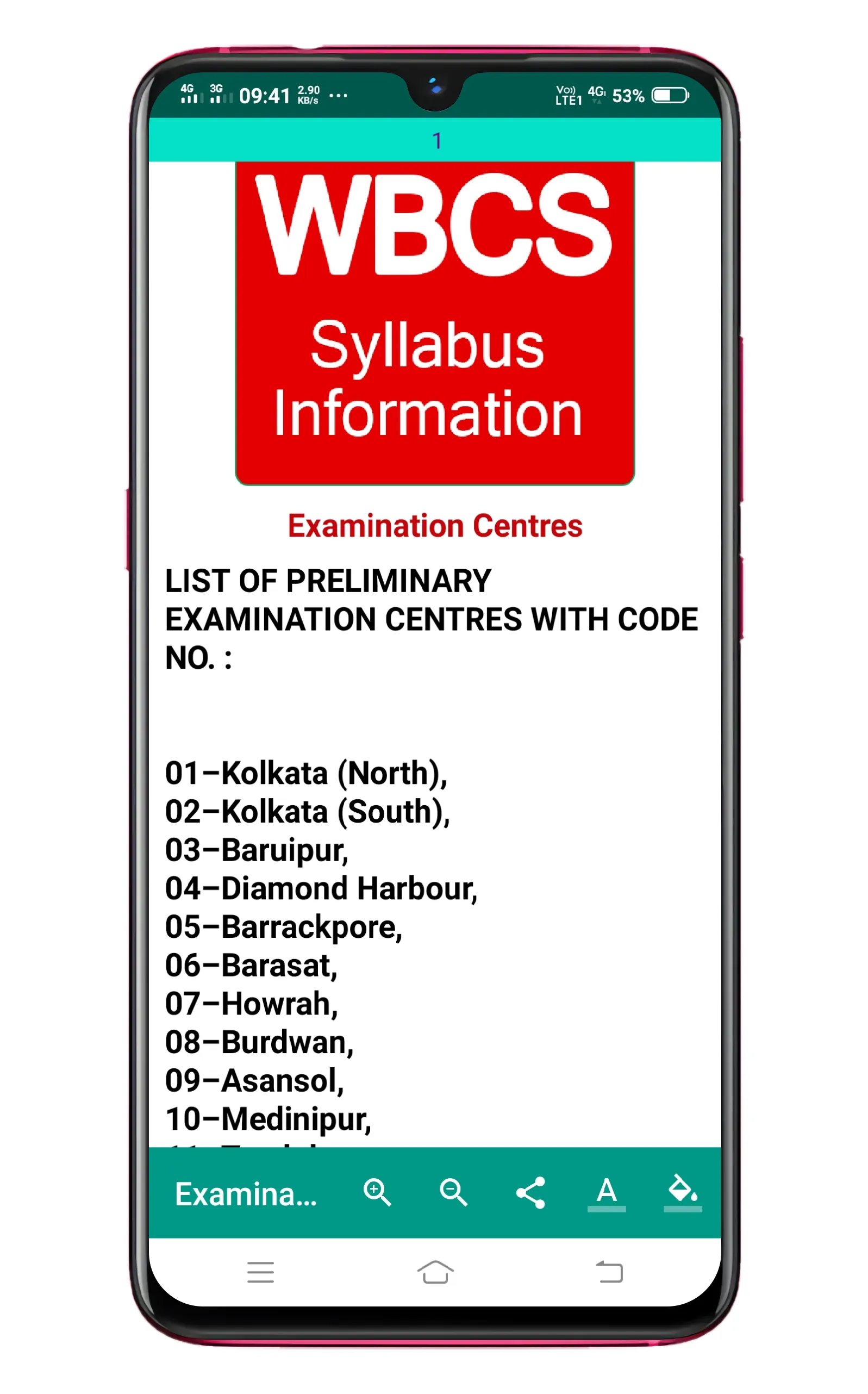 WBCS Syllabus 2022 | Indus Appstore | Screenshot