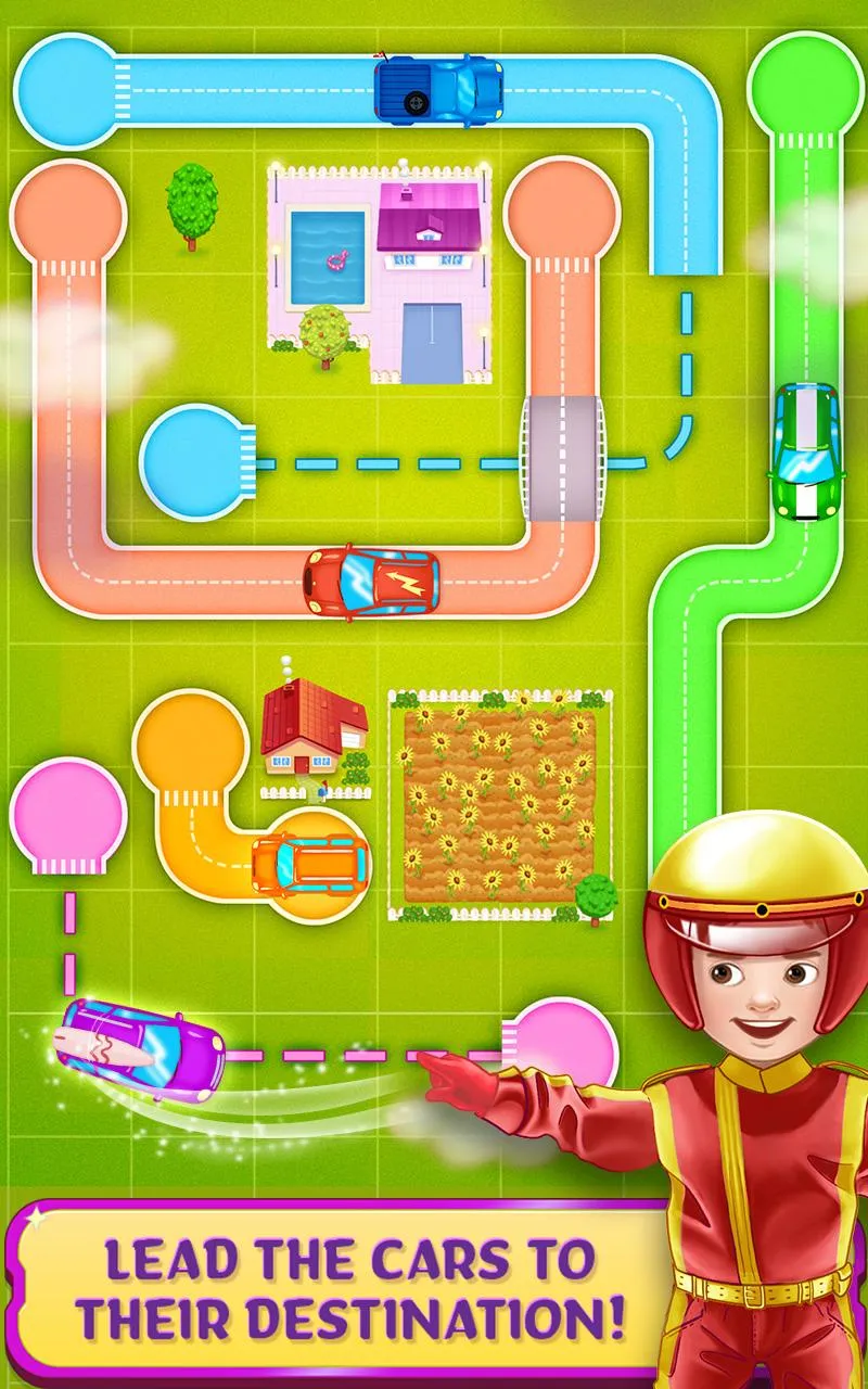 Tiny Roads - Vehicle Puzzles | Indus Appstore | Screenshot