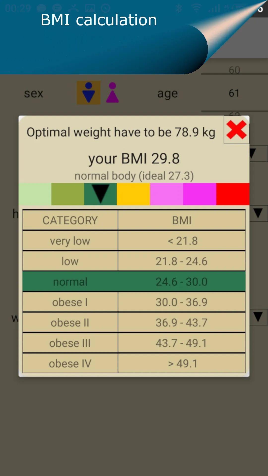 Weight and BMI tracker | Indus Appstore | Screenshot