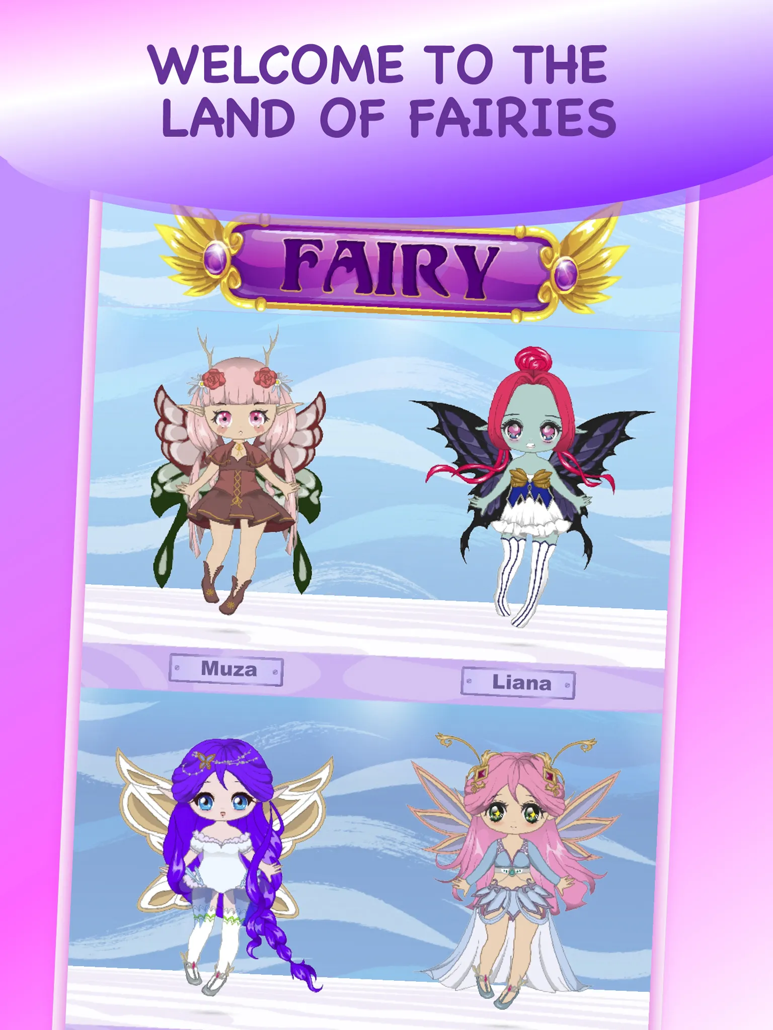 Fairy Dress Up Avatar Creator | Indus Appstore | Screenshot