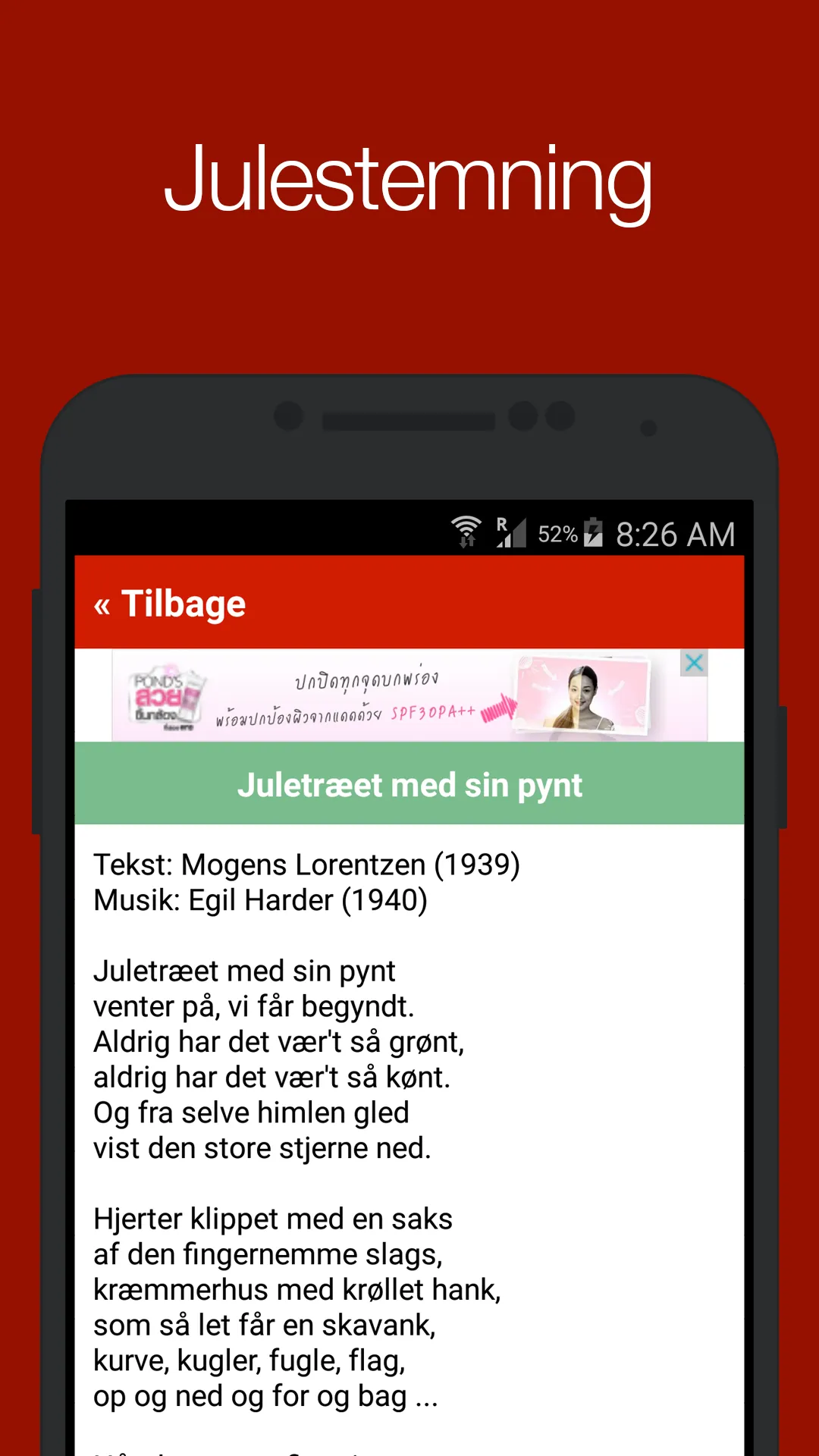 Julesange & Hygge - Juleappen | Indus Appstore | Screenshot