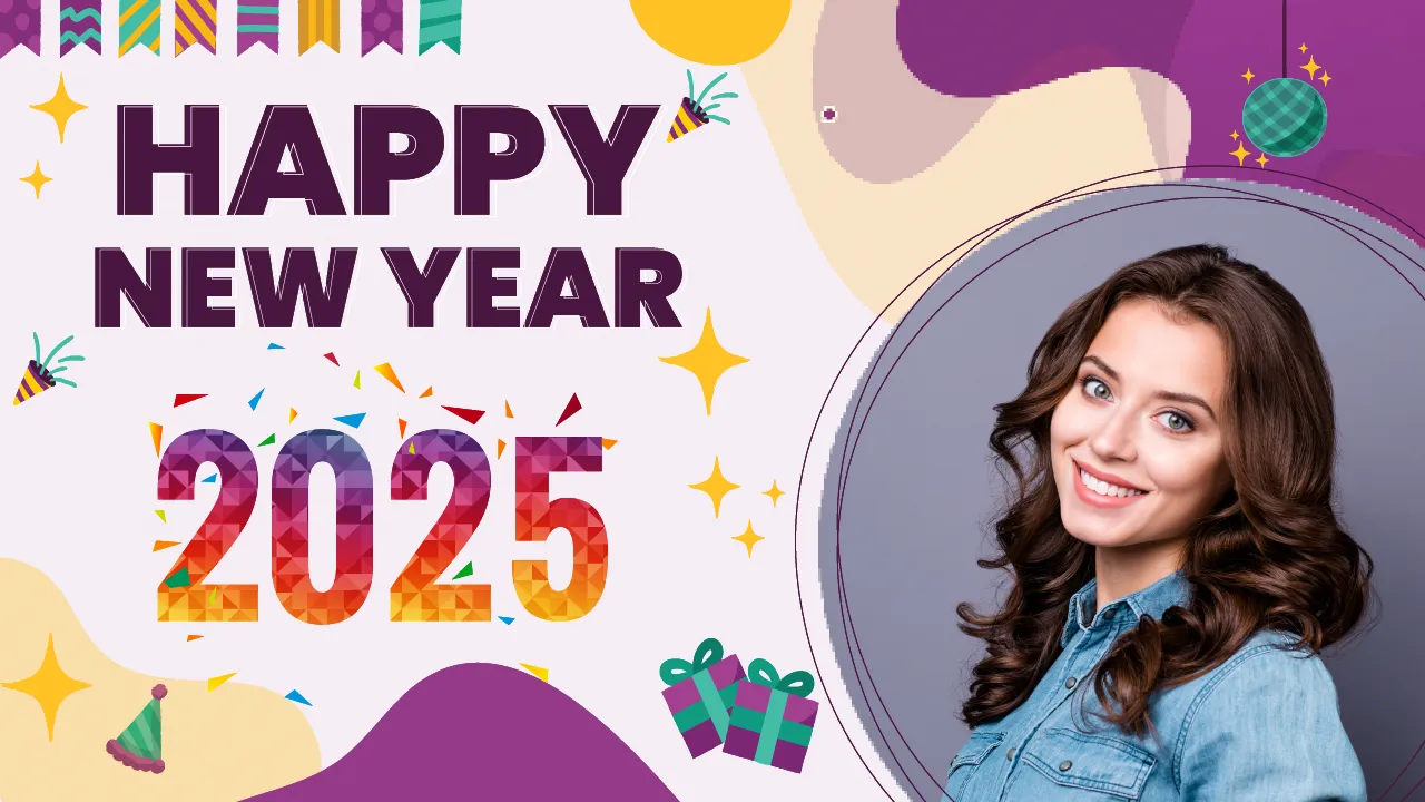 New Year Photo Frame 2025 | Indus Appstore | Screenshot