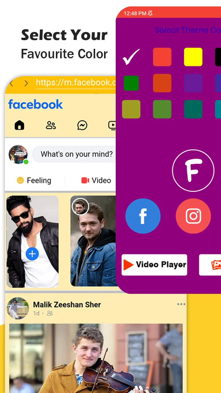 Multi Color For Facebook | Indus Appstore | Screenshot