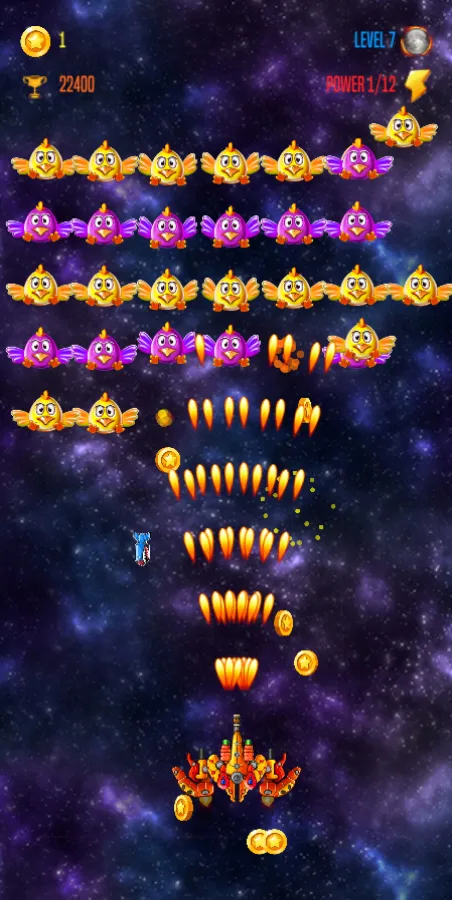 Chicken Attack Galaxy | Indus Appstore | Screenshot