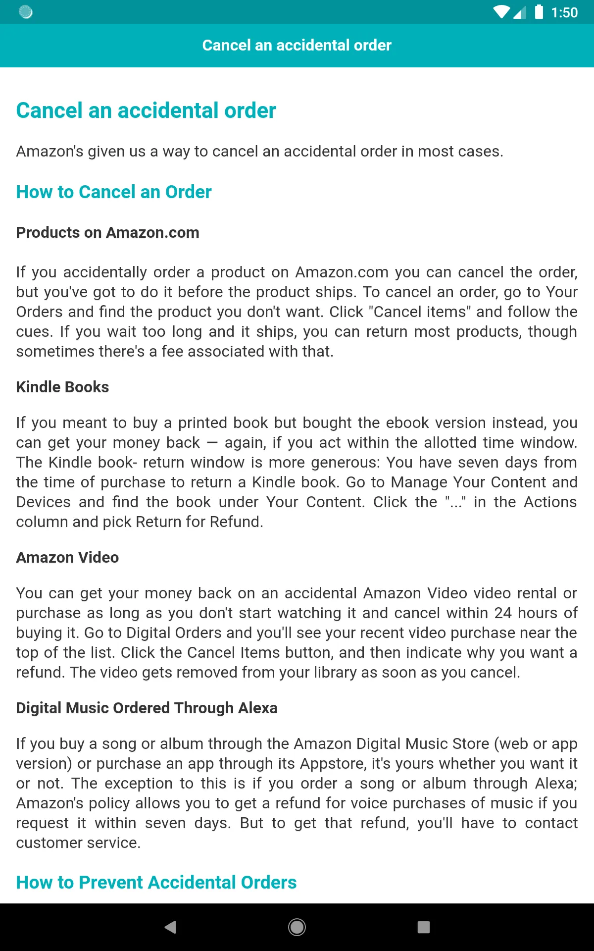 User guide for Alexa | Indus Appstore | Screenshot