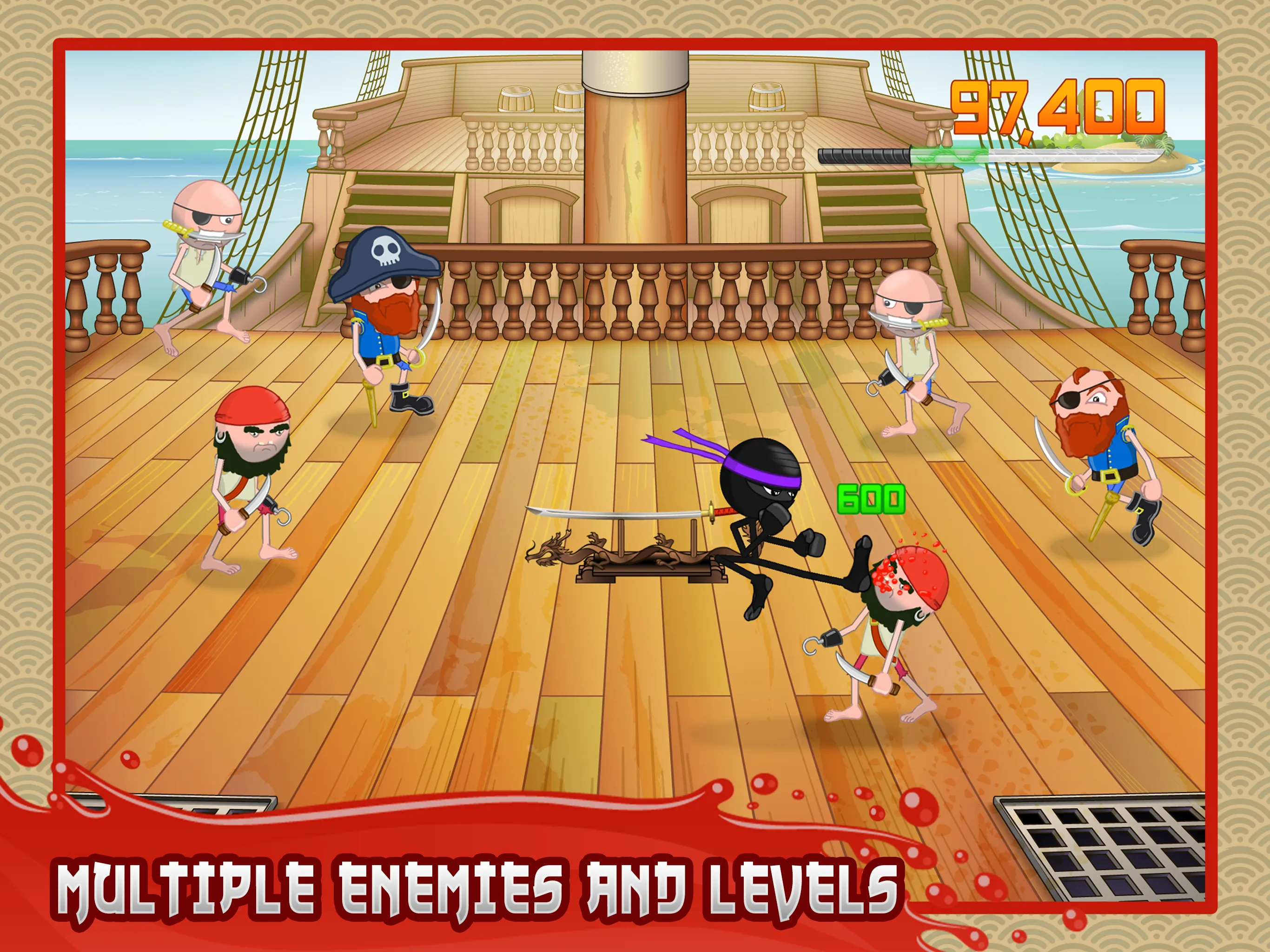 Stickninja Smash | Indus Appstore | Screenshot