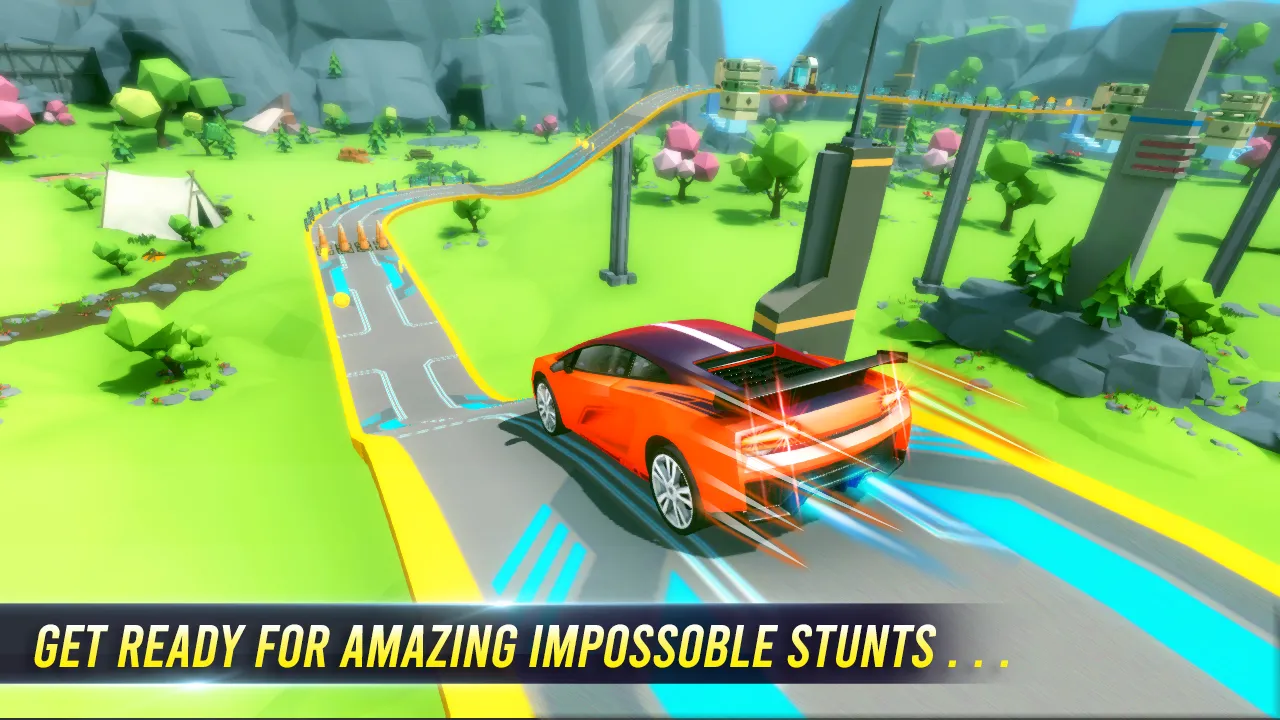 Mega Ramps: Stunt car racing | Indus Appstore | Screenshot