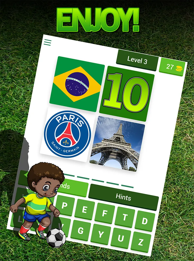 4 Pics 1 Footballer Quiz | Indus Appstore | Screenshot