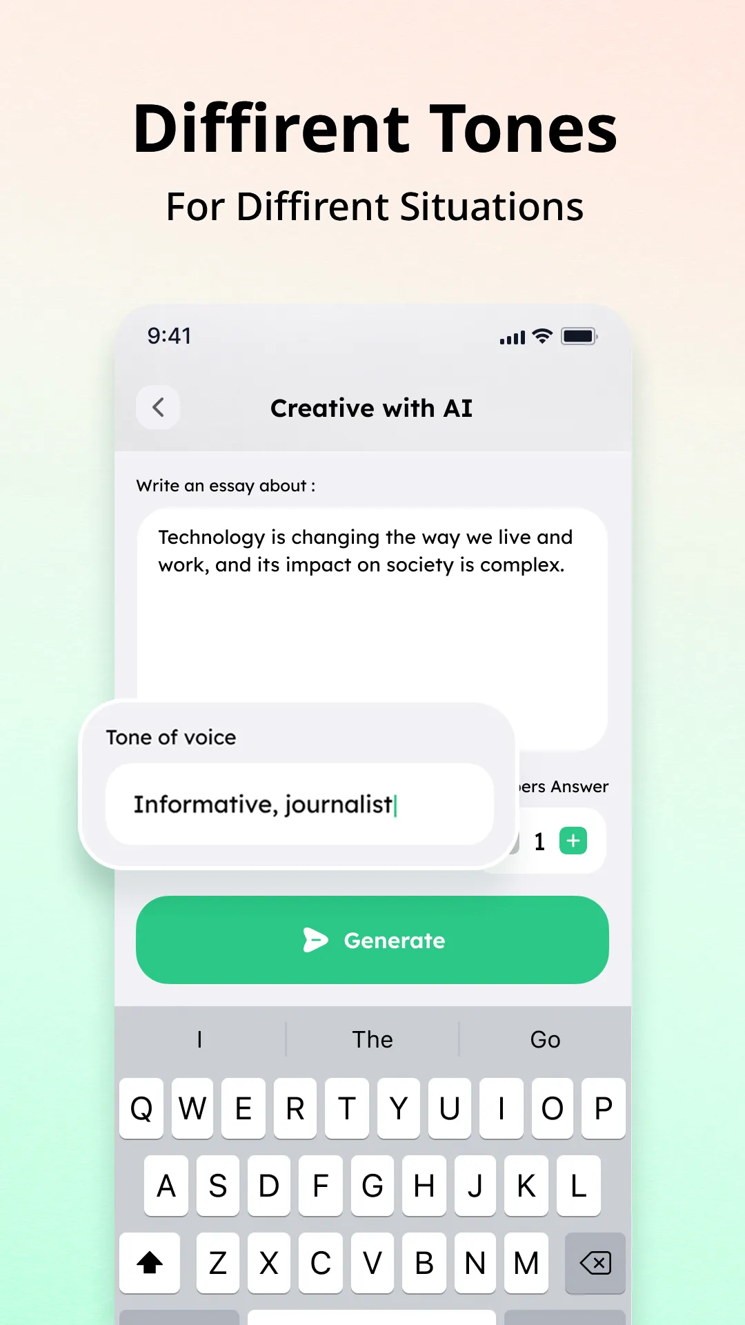 AI Writer: Chatbot Assistant | Indus Appstore | Screenshot