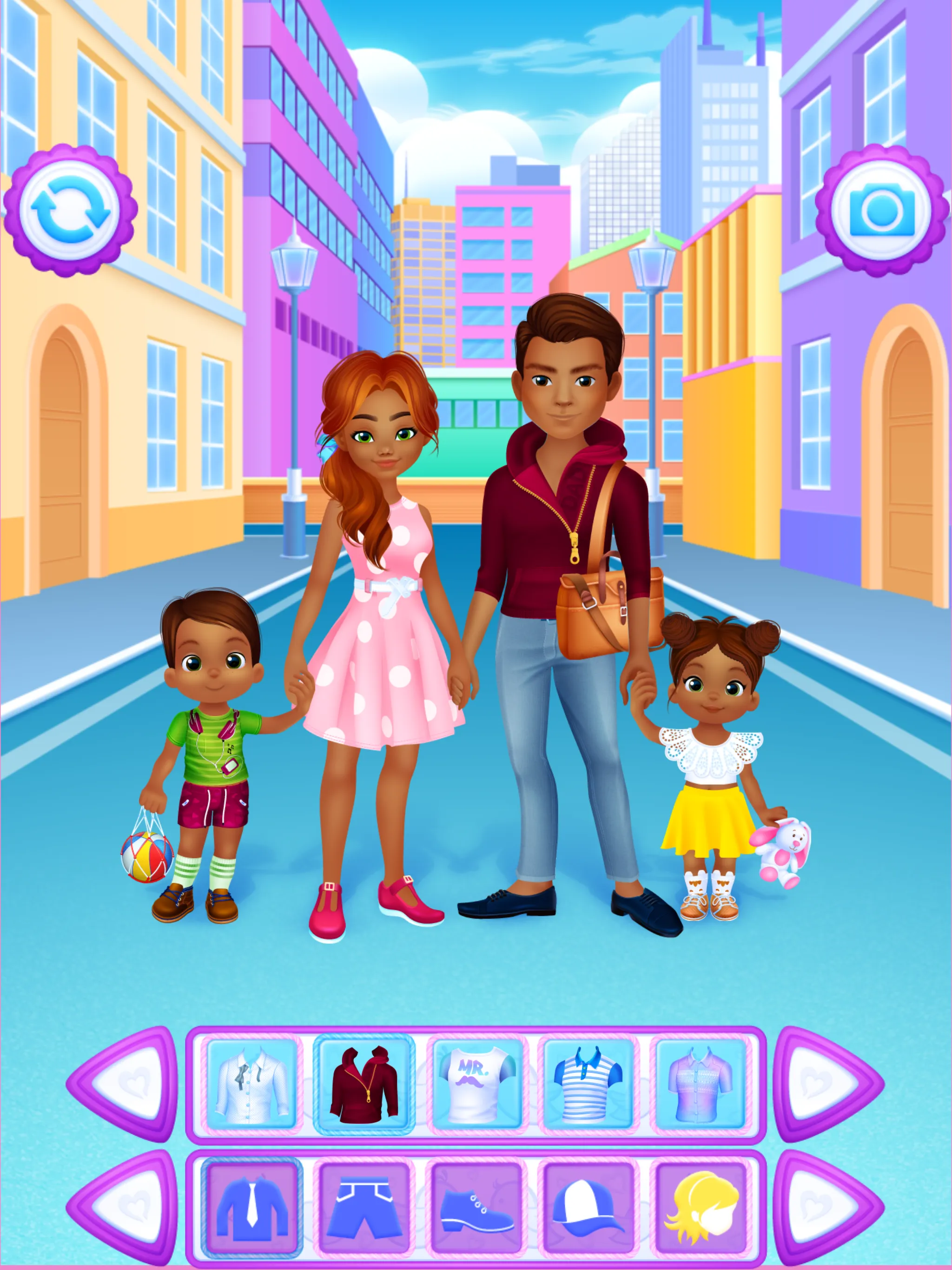 Family Dress Up | Indus Appstore | Screenshot