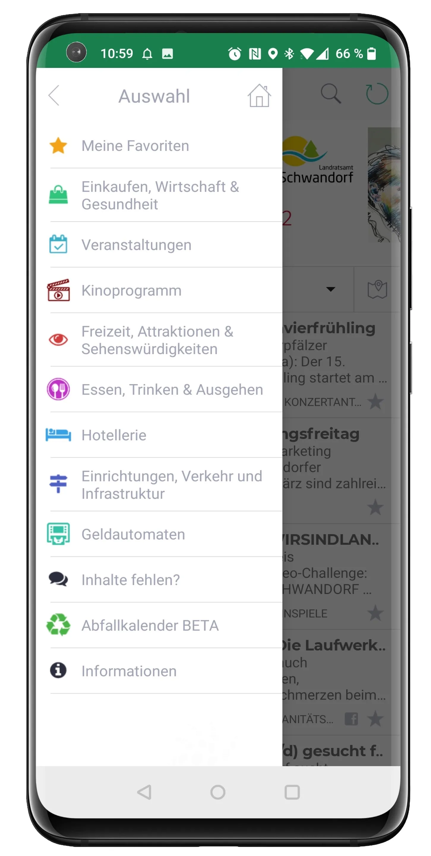 Landkreis Schwandorf Regional | Indus Appstore | Screenshot