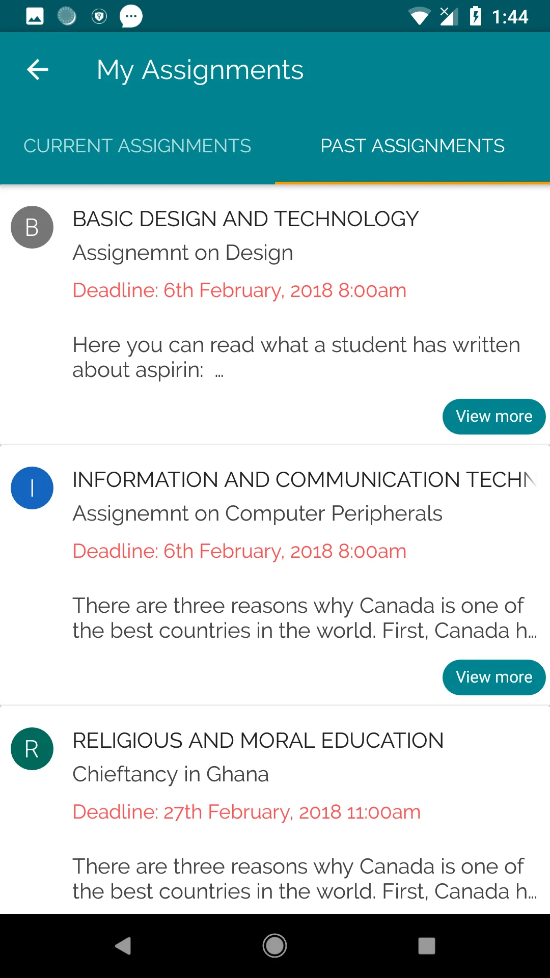 Scholarzon Student Portal | Indus Appstore | Screenshot