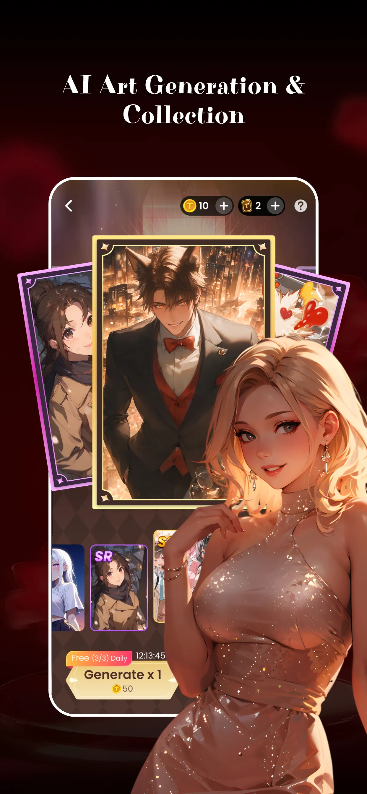 TiKie: AI Fantasy & Roleplay | Indus Appstore | Screenshot