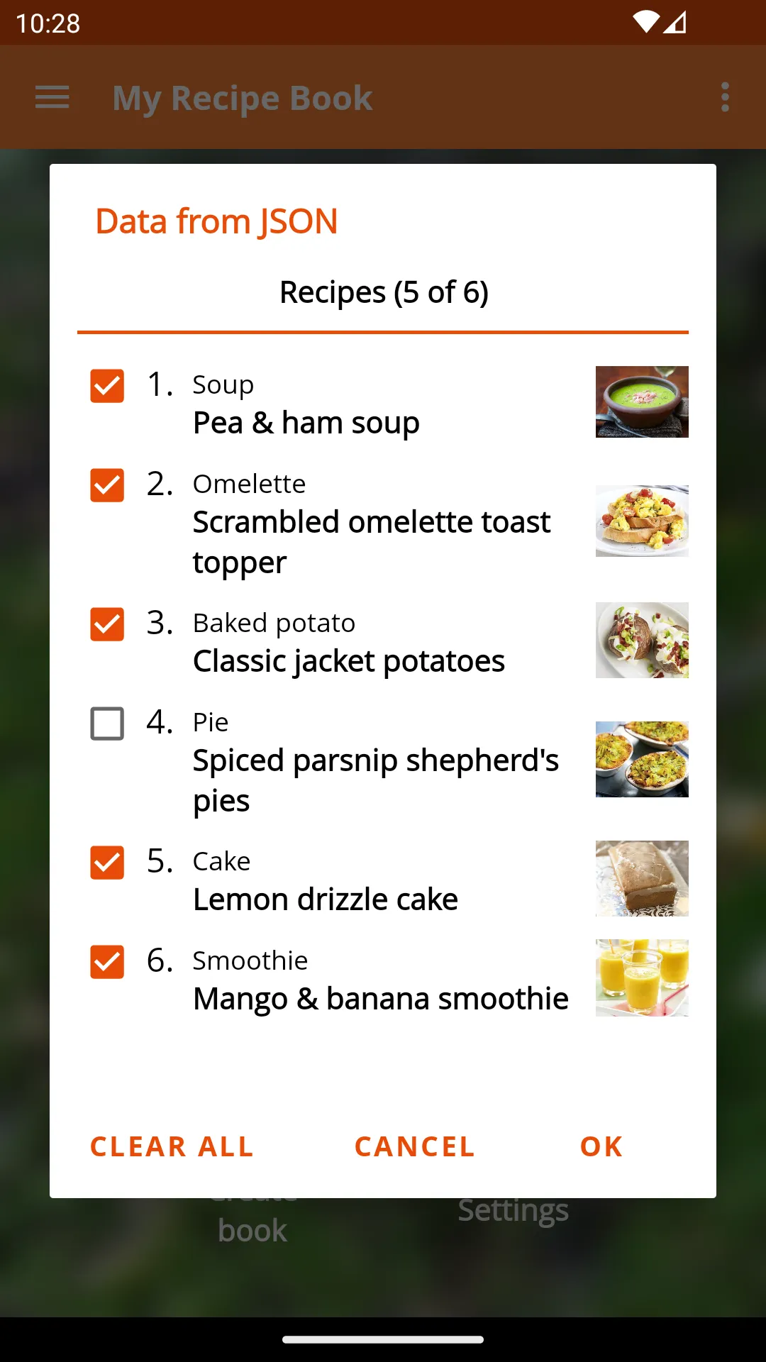 My Recipe Book Lite | Indus Appstore | Screenshot