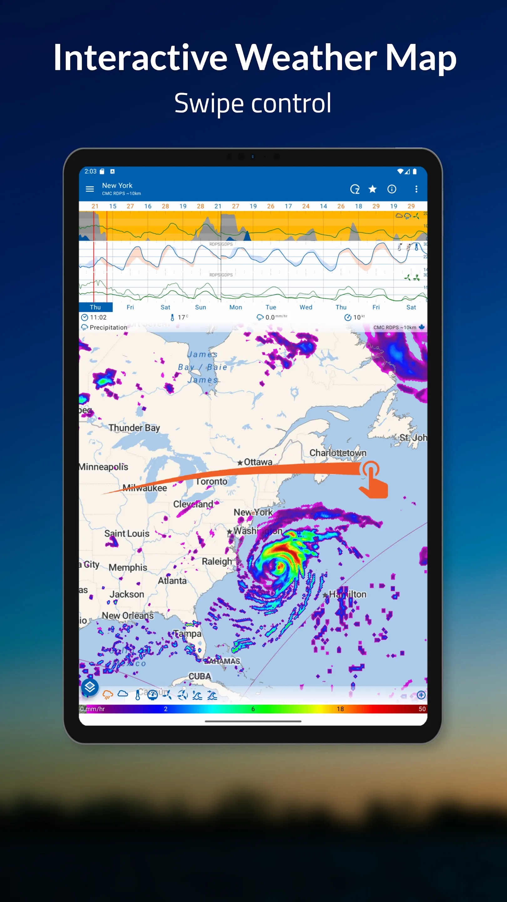 Flowx: Weather Map Forecast | Indus Appstore | Screenshot