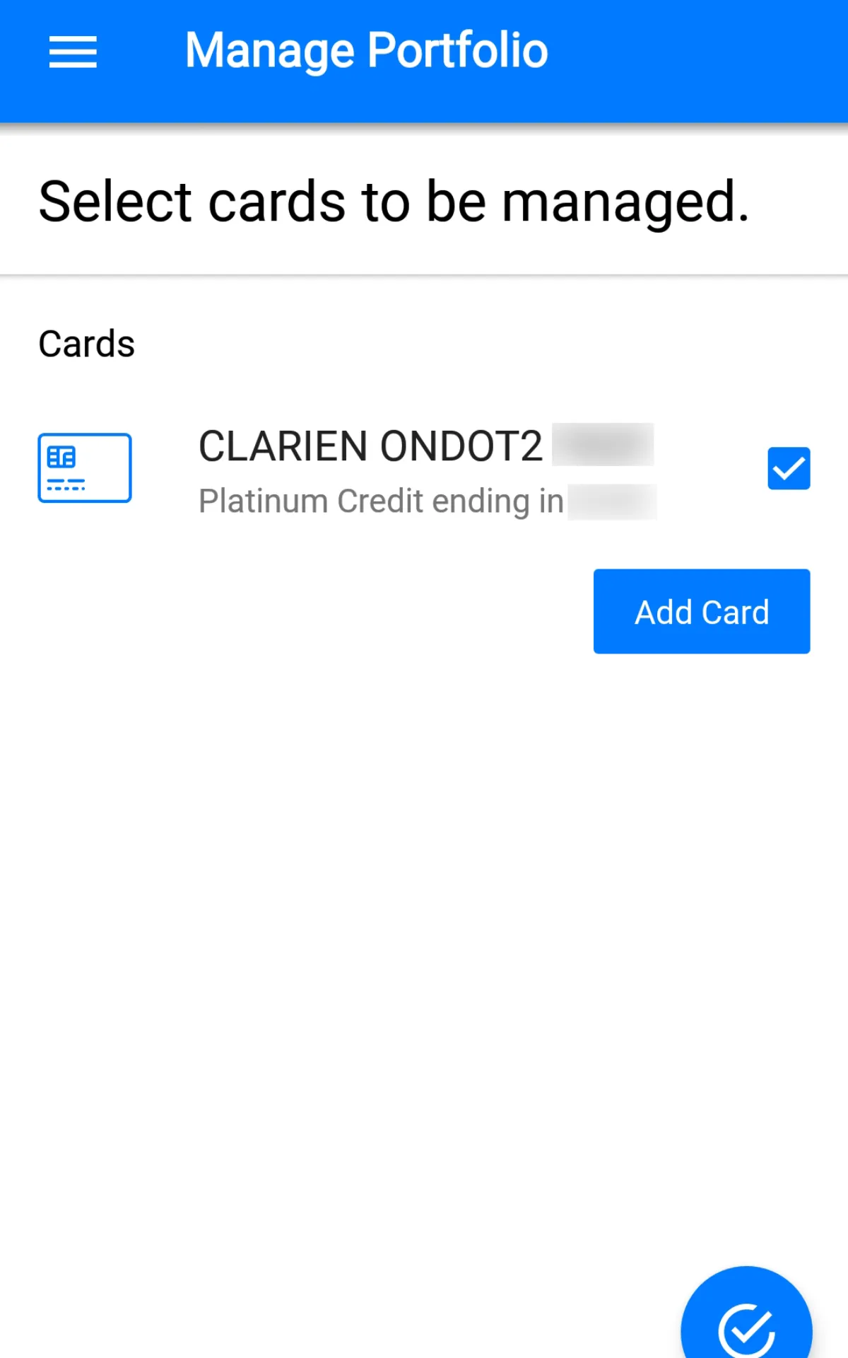 Clarien Card Alerts & Controls | Indus Appstore | Screenshot